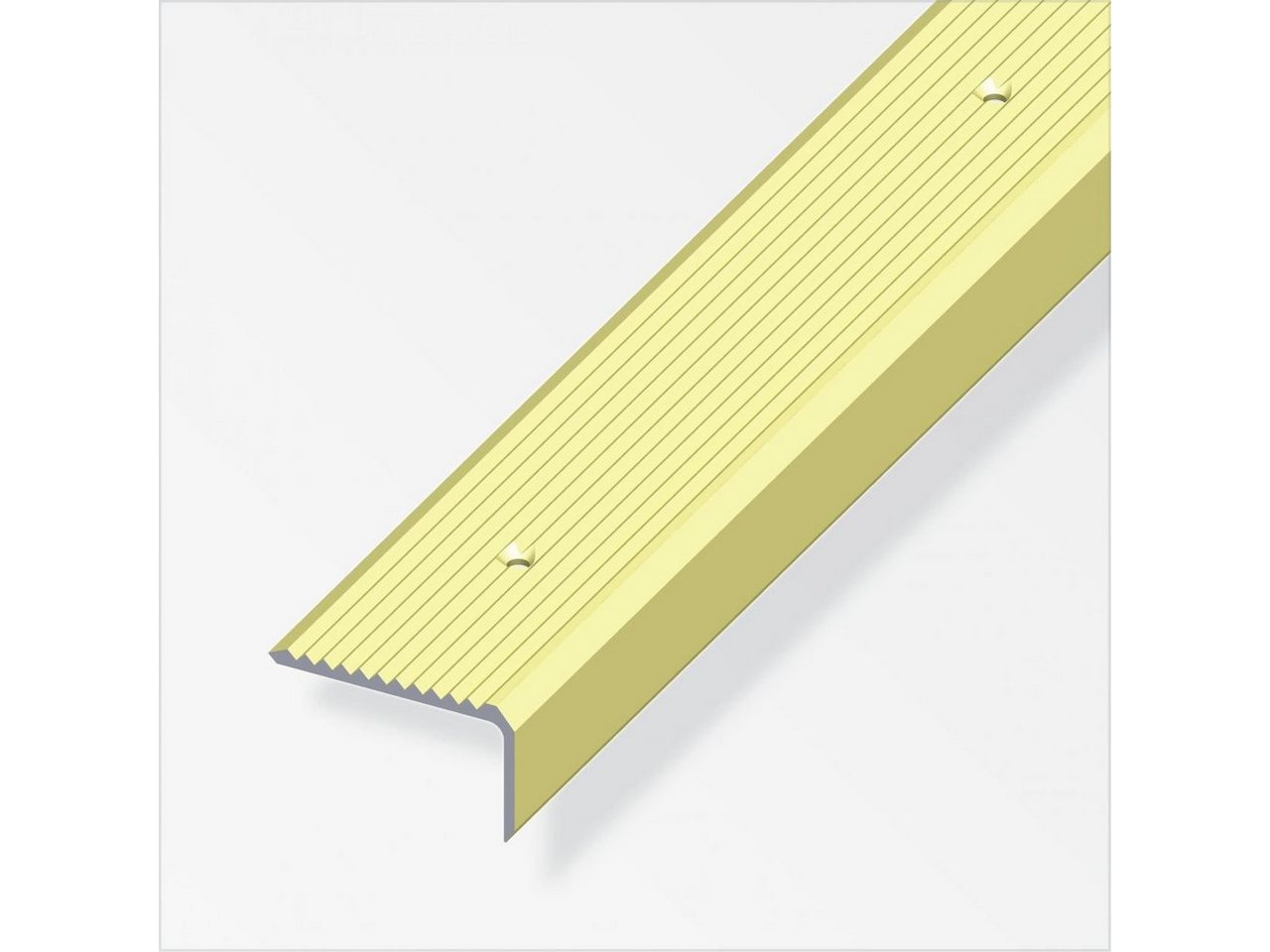 Thumbnail - alfer Treppenstufen-Seitenblende alfer Treppenprofil 1 m, 41 x 23 mm Aluminium