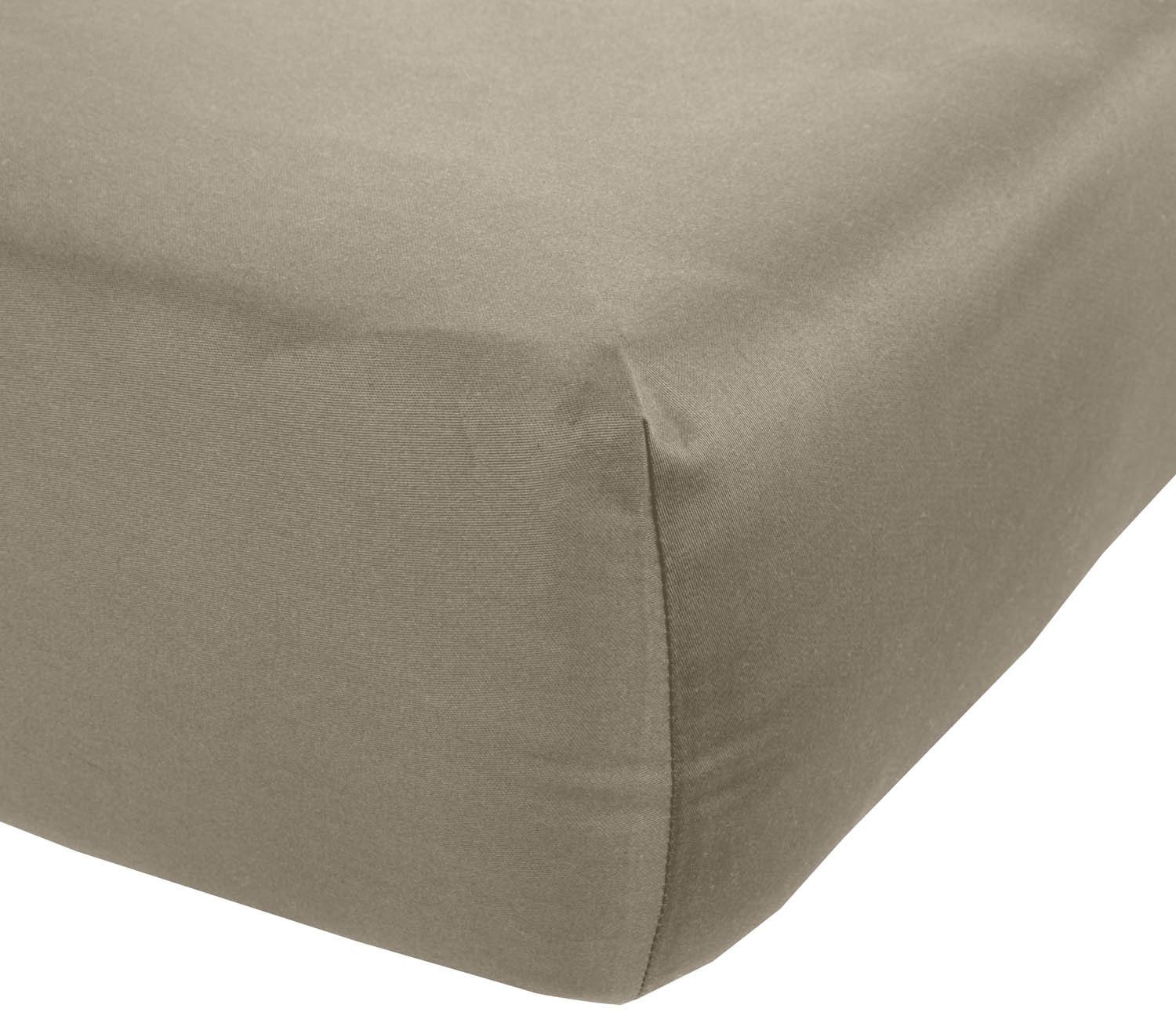 BETTWAESCHE-MIT-STIL Spannbettlaken Mako Satin Spannbettlaken, Matratzenhöh günstig online kaufen