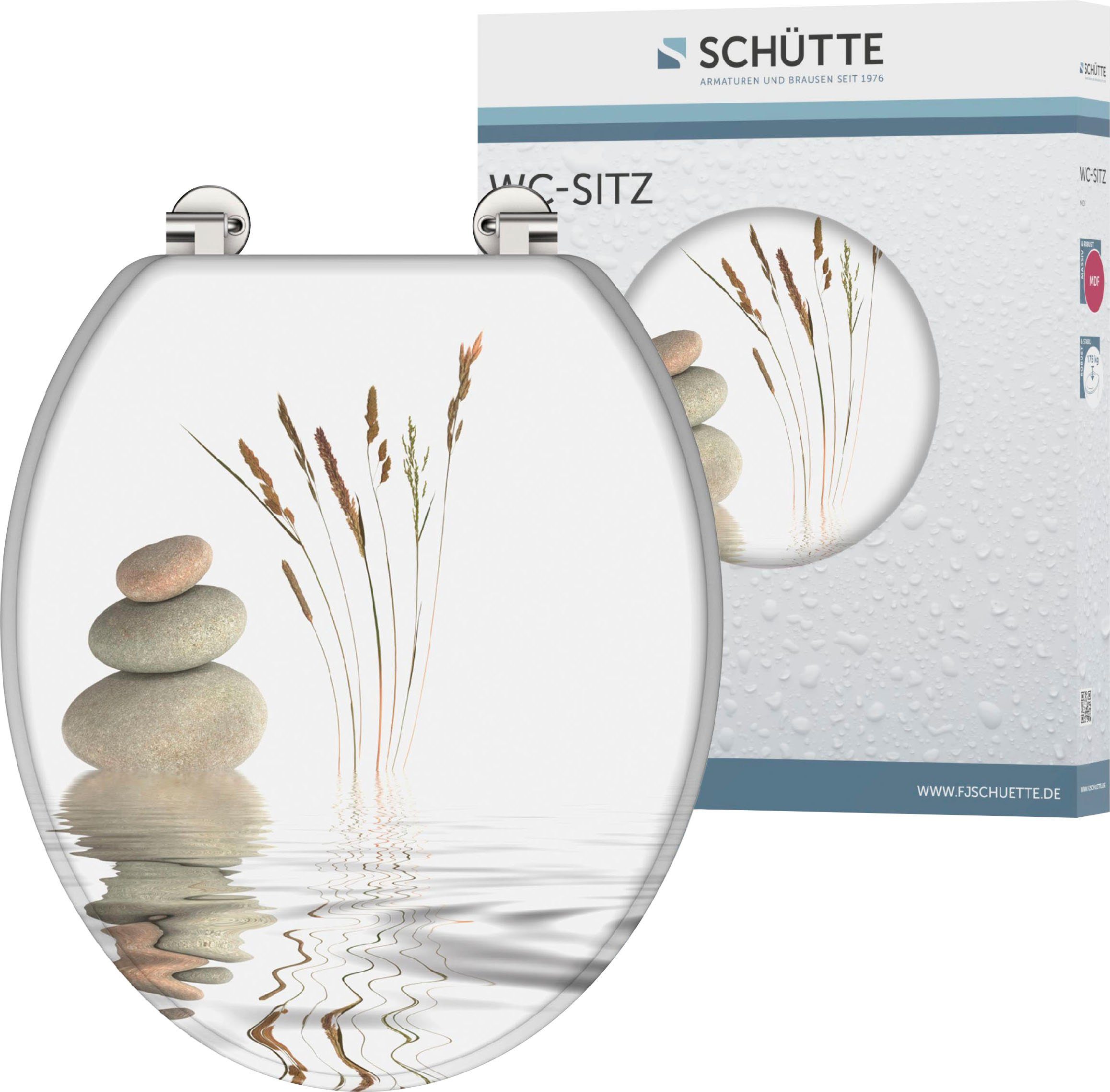 Schütte WC-Sitz Balance, MDF-Holzkern günstig online kaufen