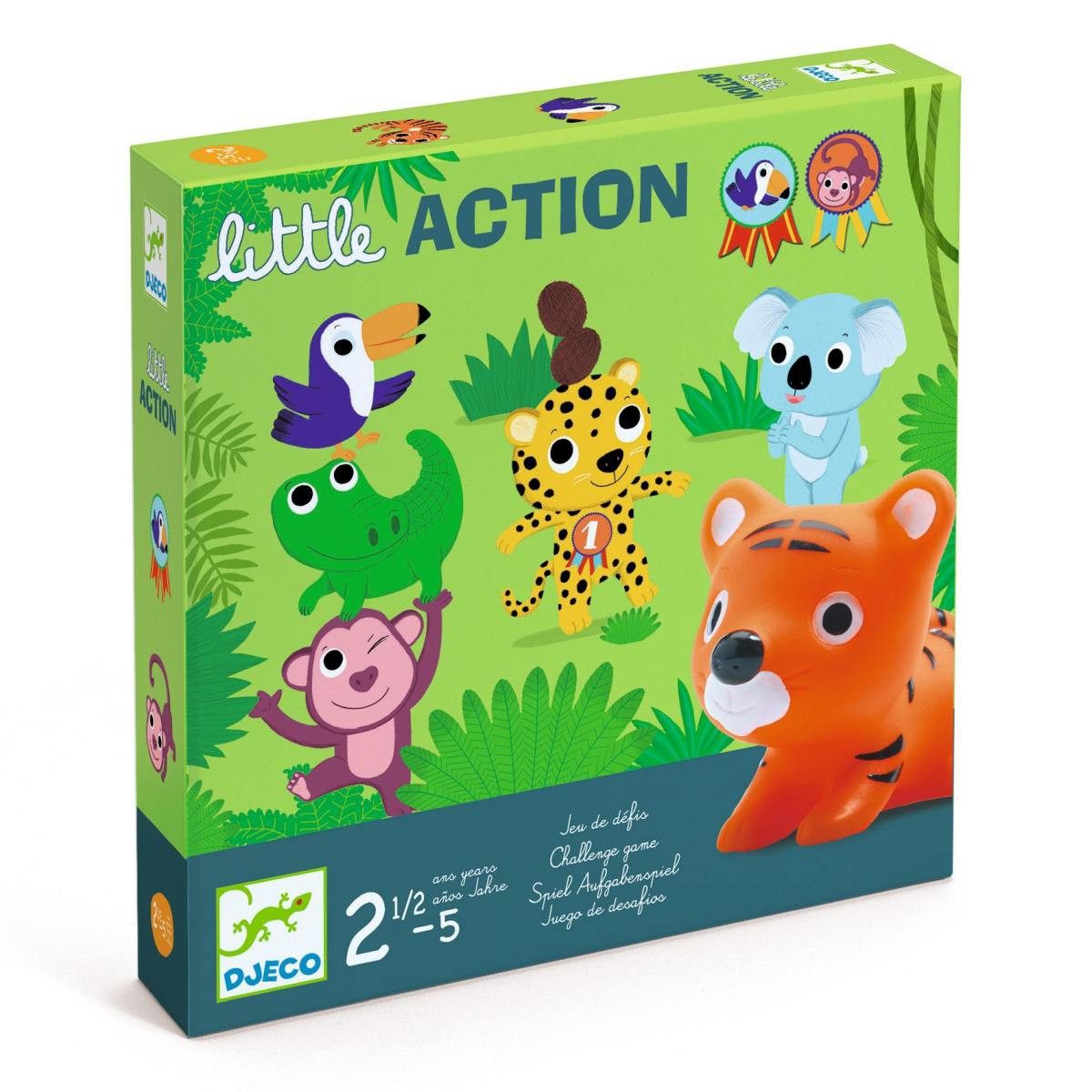 DJECO Spielesammlung, Erste Spiele: Little Action Aktions- und Geschicklichkeitsspiel