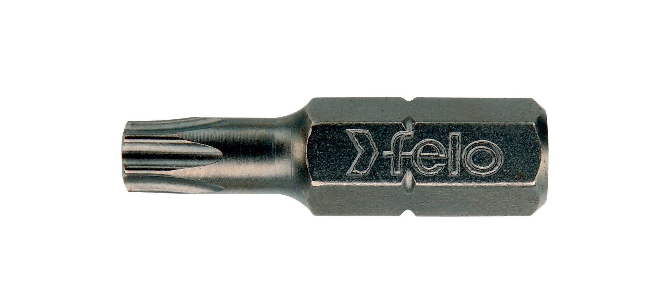Felo Torx-Bit Felo Bit, Industrie C 6,3 x 25mm Tx 27 (10 Stück)