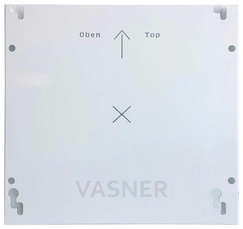 Vasner Infrarotheizung Zipris SR 400, 400 rahmenlose mit Licht LED Spiegelheizung W
