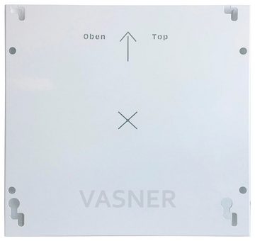 Vasner Infrarotheizung Zipris SR LED 400, 400 W, rahmenlose Spiegelheizung mit Licht