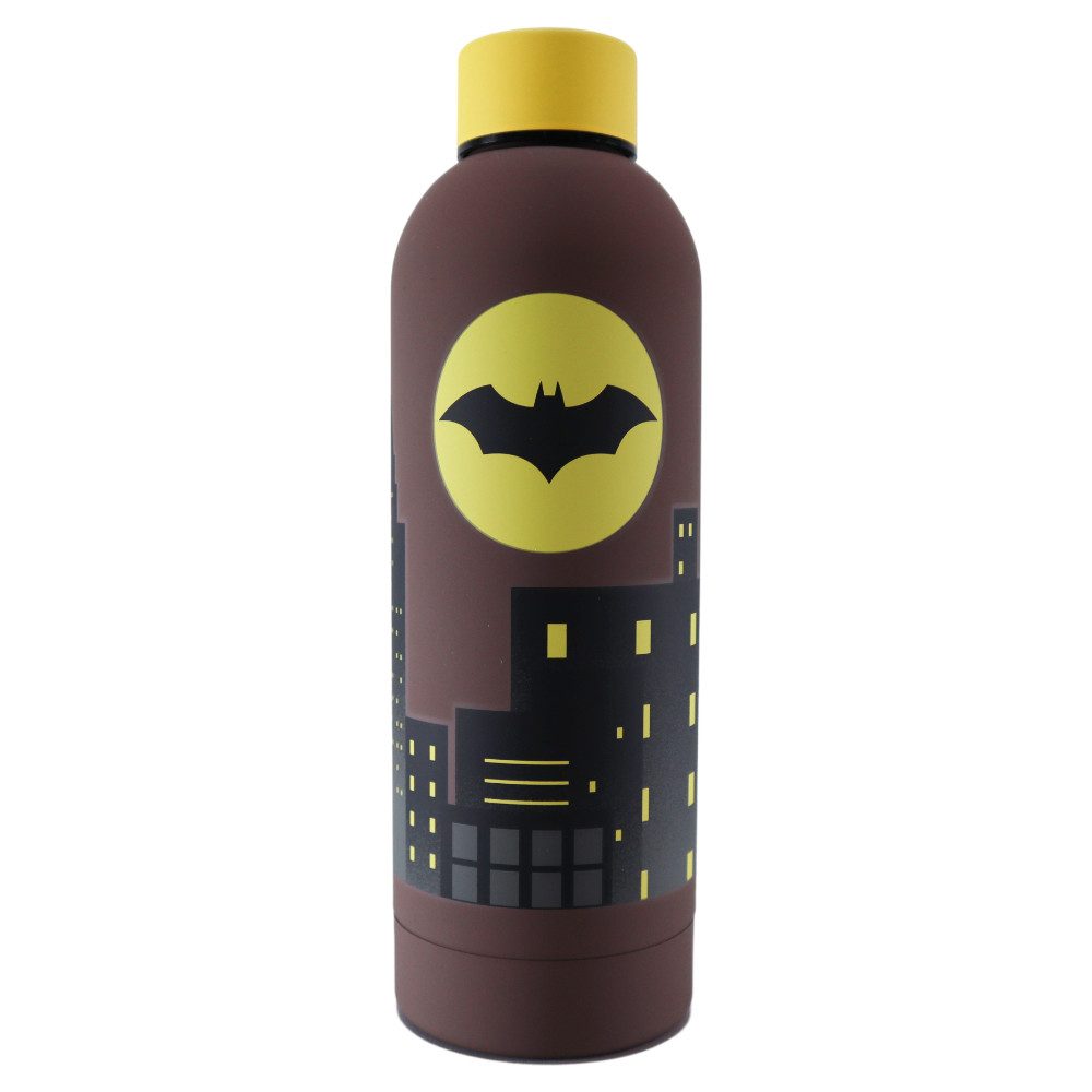 DC Comics Trinkflasche DC Batman Edelstahl Sportflasche Wasserflasche Flasche 700 ml