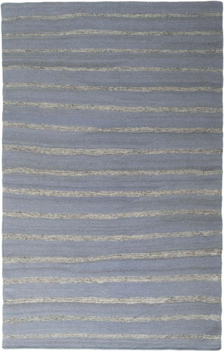 Orientteppich Kelim Fars Kandou 148x236 Handgewebter Orientteppich / Perserteppich, Nain Trading, rechteckig, Höhe: 4 mm