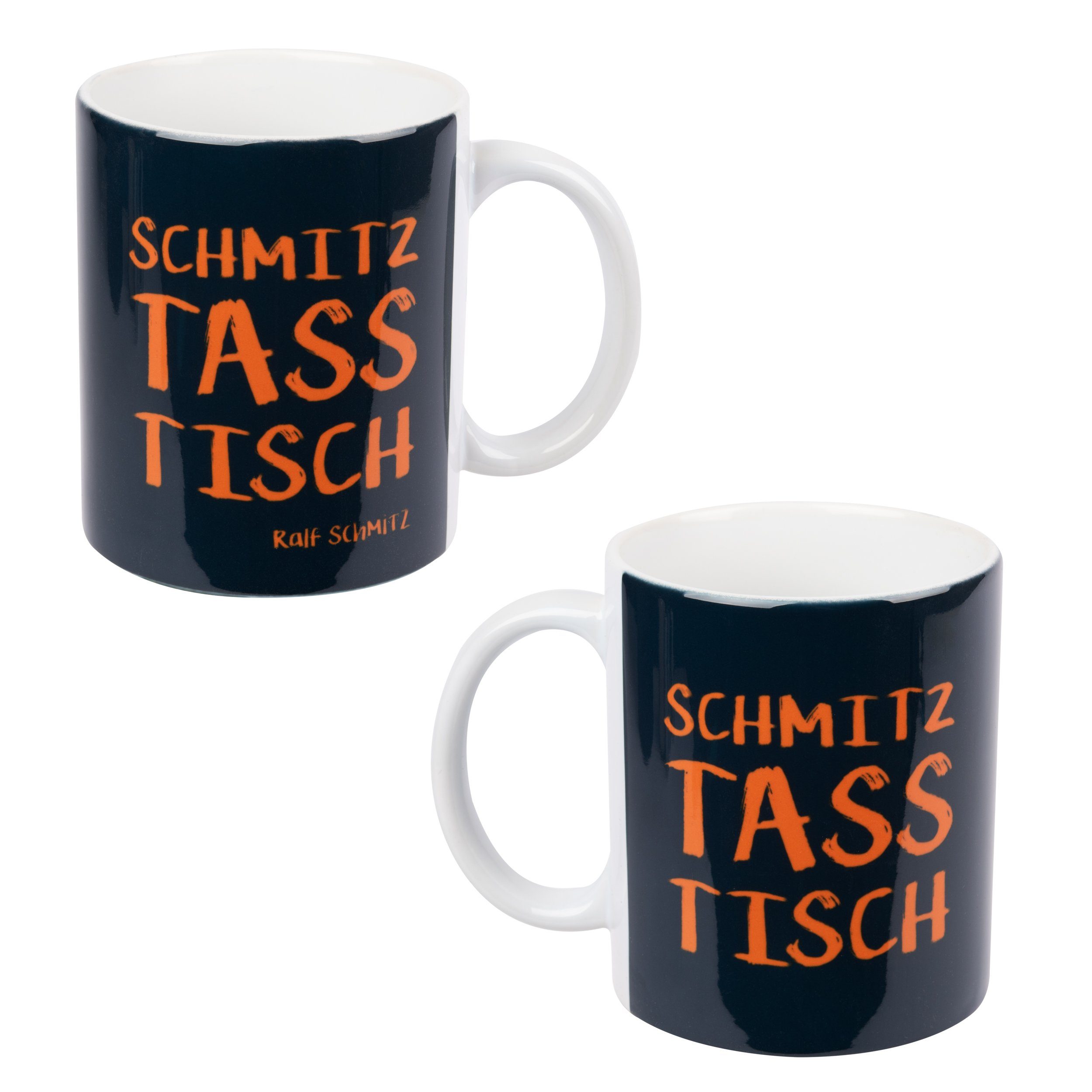 Tasse Ralf Schmitz Tasse - Schmitztasstisch Blau 320 ml