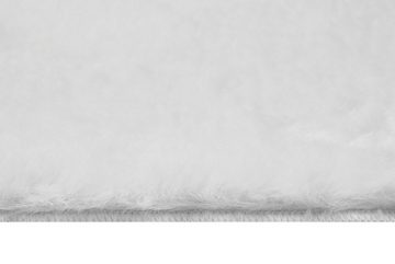 Badematte Badematte Luna misento, Höhe 25 mm, rutschhemmender Rücken, waschbar, rutschhemmende Rückseite, flauschig weich, Polyester, Rechteckig
