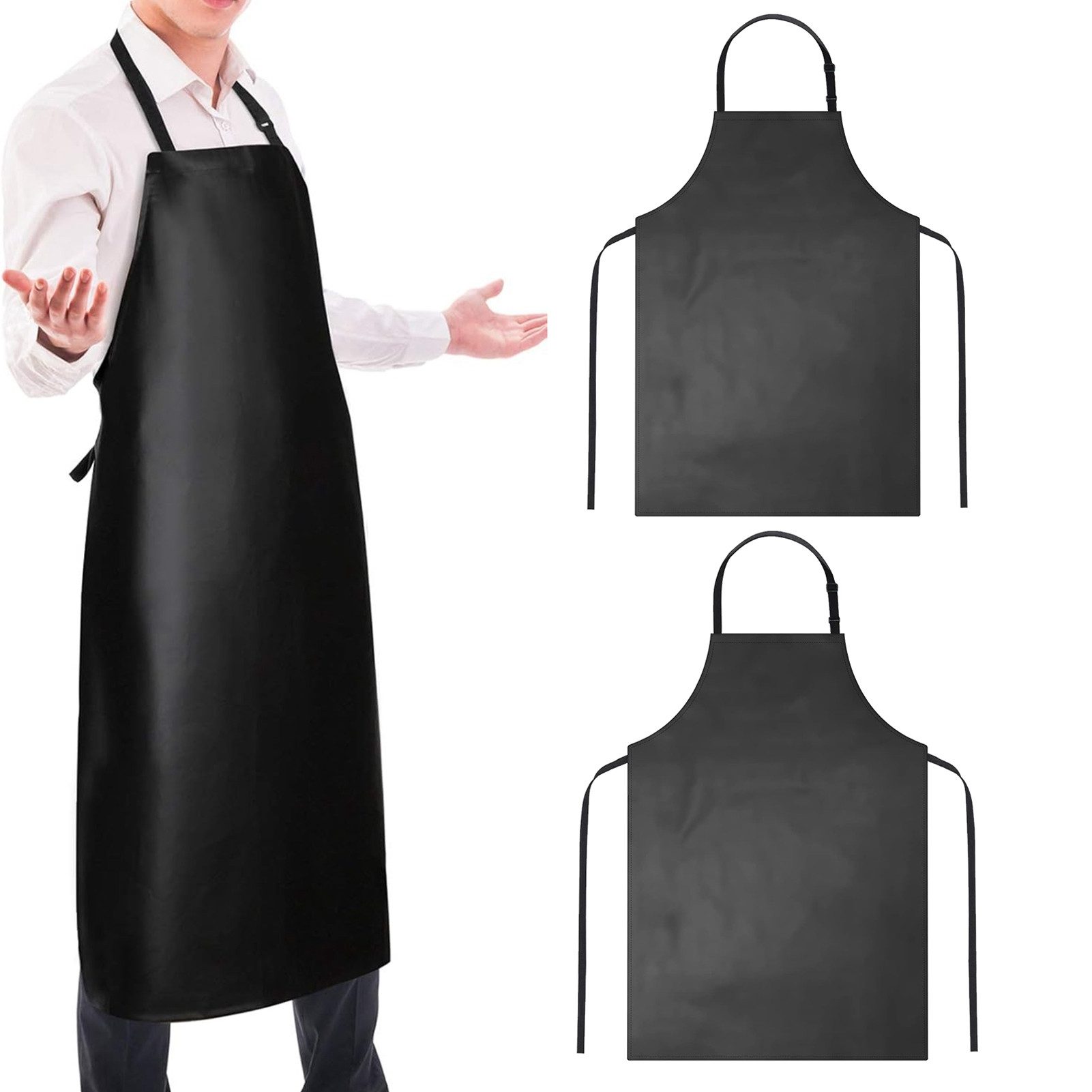 cocosity Kittelschürze 2er-Pack PVC-Schürzen zum Geschirrspülen, günstig online kaufen