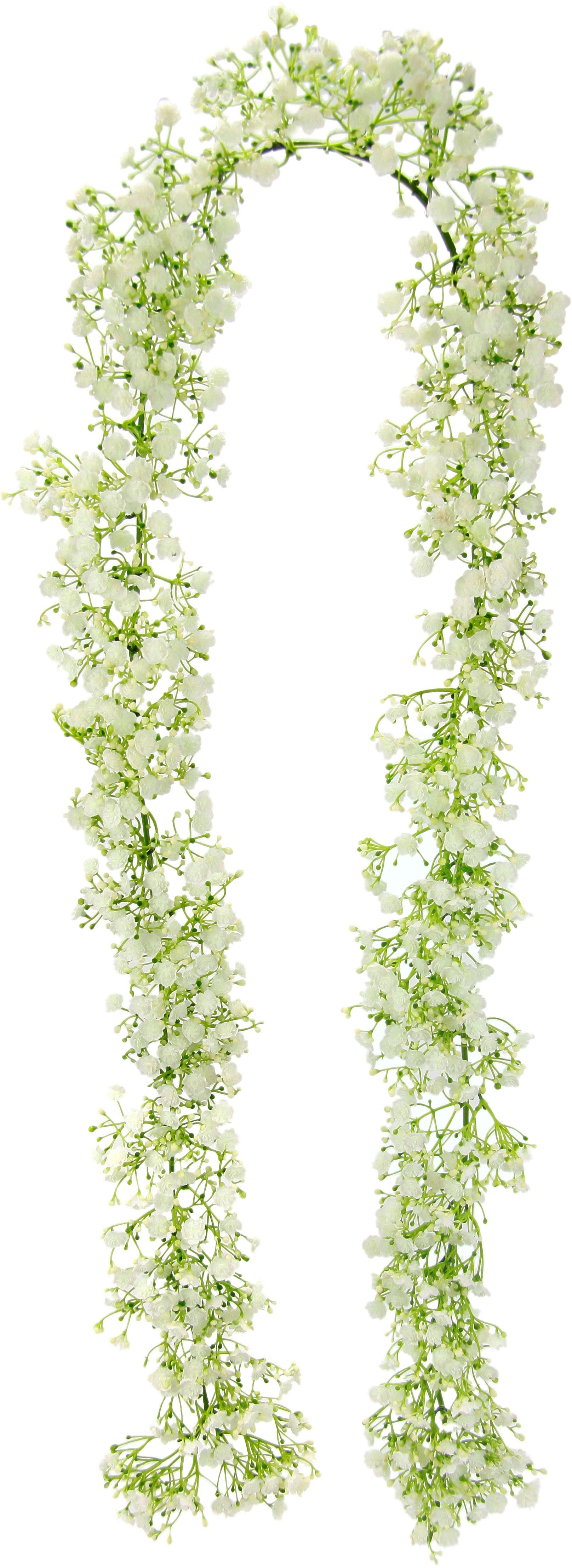 Kunstgirlande Schleierkraut, I.GE.A., Höhe 170 cm, 170 cm günstig online kaufen