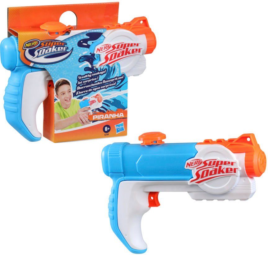 Hasbro Wasserpistole Nerf, Wasserblaster, Super Soaker Piranha