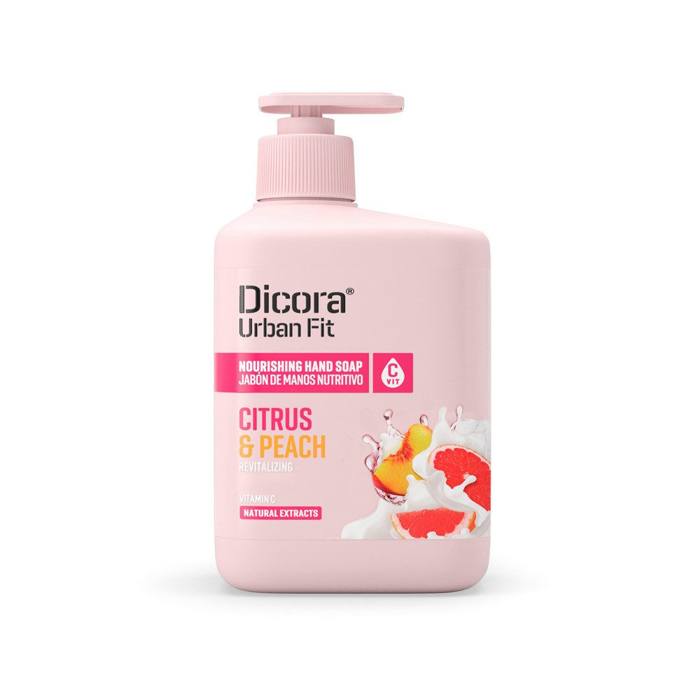 DICORA Flüssigseife DICORA nährendes Handseife mit Vitamin C, Zitrus-, und Pfirsichextrakt