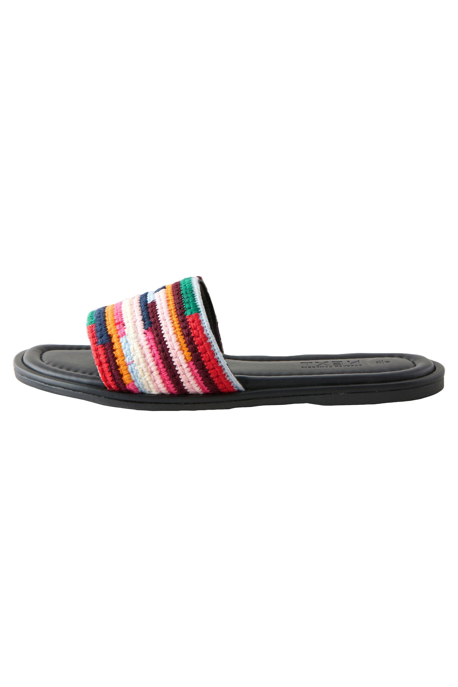 Next Forever Comfort® Pantoletten in Weboptik Pantolette (1-tlg)