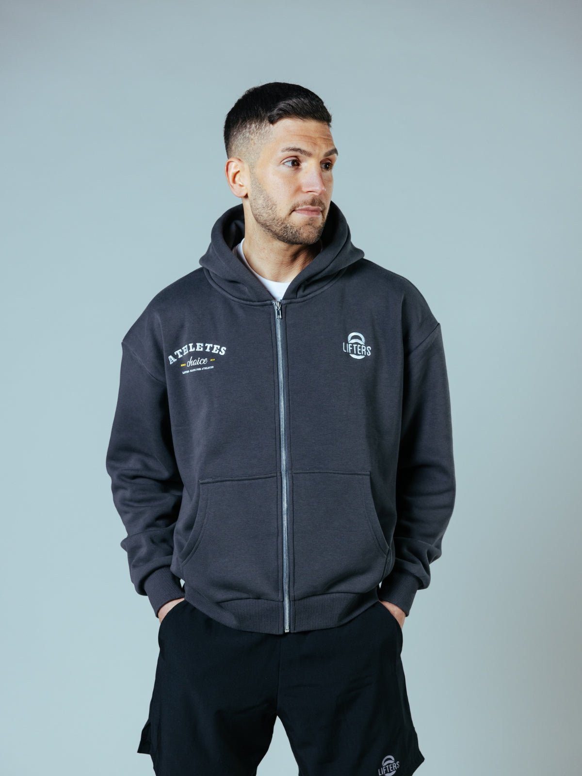 Lifters Wear Trainingskapuzenpullover Kapuzenjacke Sweat Hoodie Sport Reißverschluss Performance Unisex