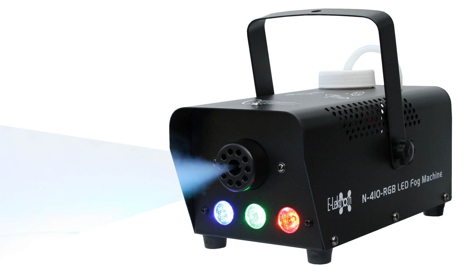 Beleuchtung integriert, Nebelmaschine RGB, LED LED LED N-410-RGB, fest Nebelfluid, E-Lektron Nebelmaschine Discolicht Ohne mit
