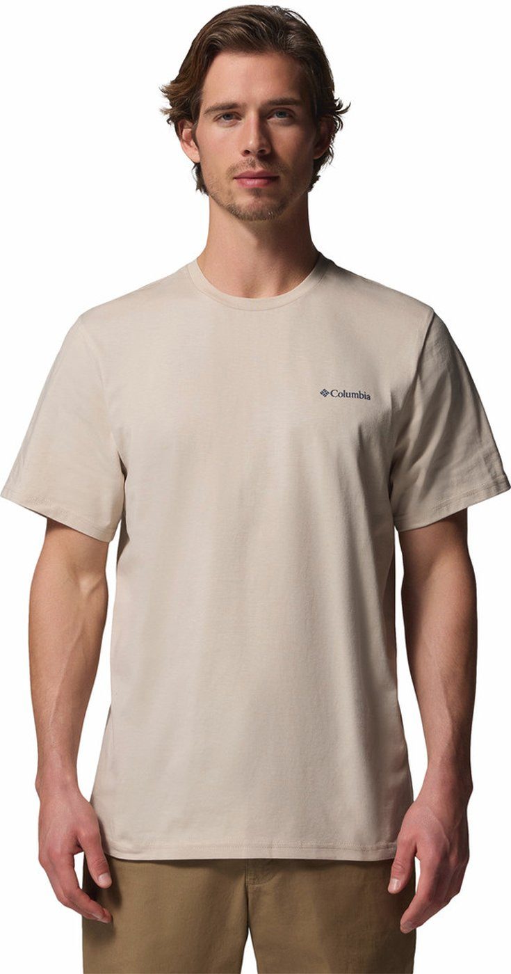 T-Shirt CSC Outdoor Back Graphic Tee DARK STONE, SUNSCAPE