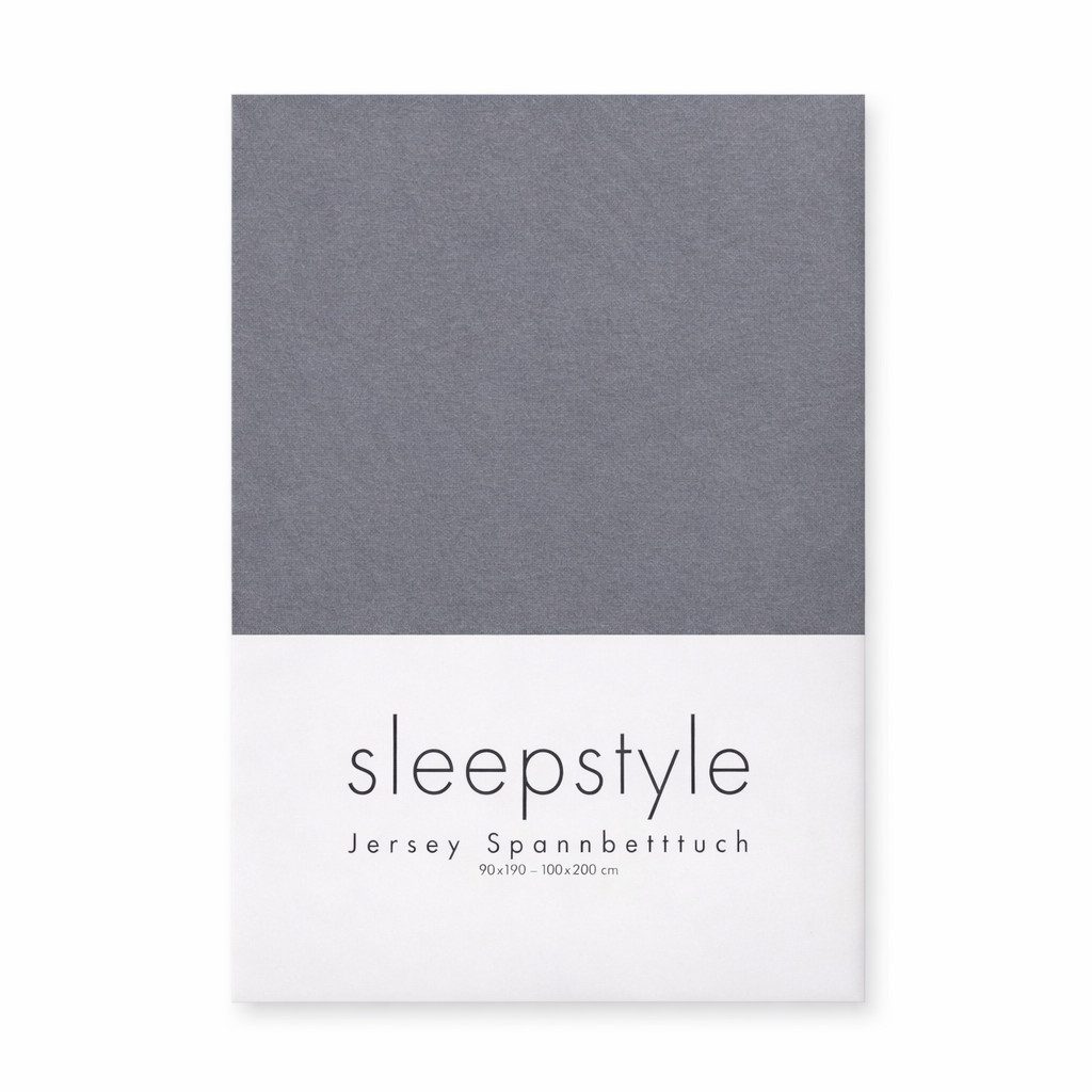 Sleepstyle Spannbettlaken SleepStyle, Jersey, Gummizug: rundum, (1 Stück), günstig online kaufen