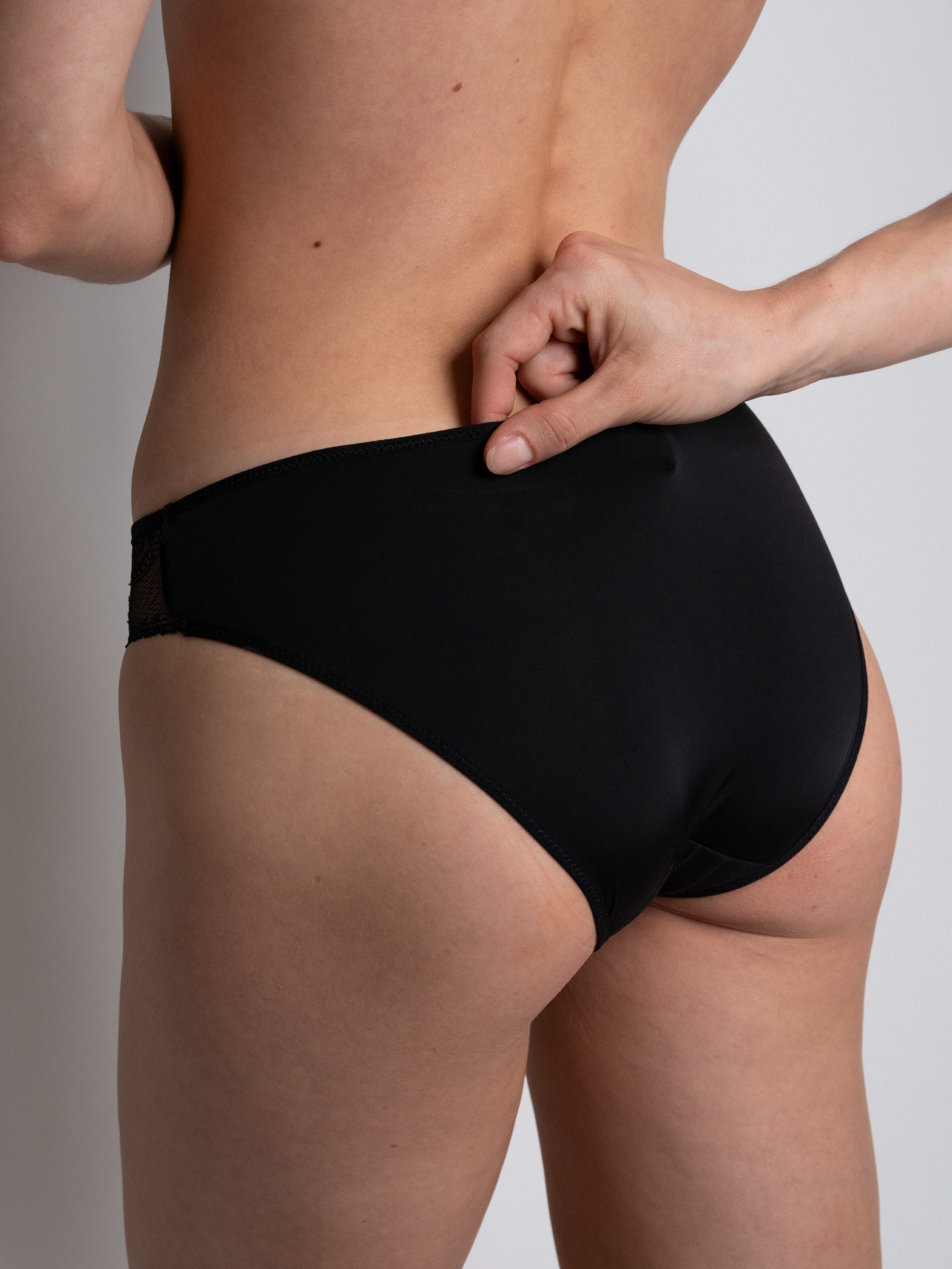 PASSIONATA Slip MADDIE florale Spitze, Microfaser, elastischer Bund