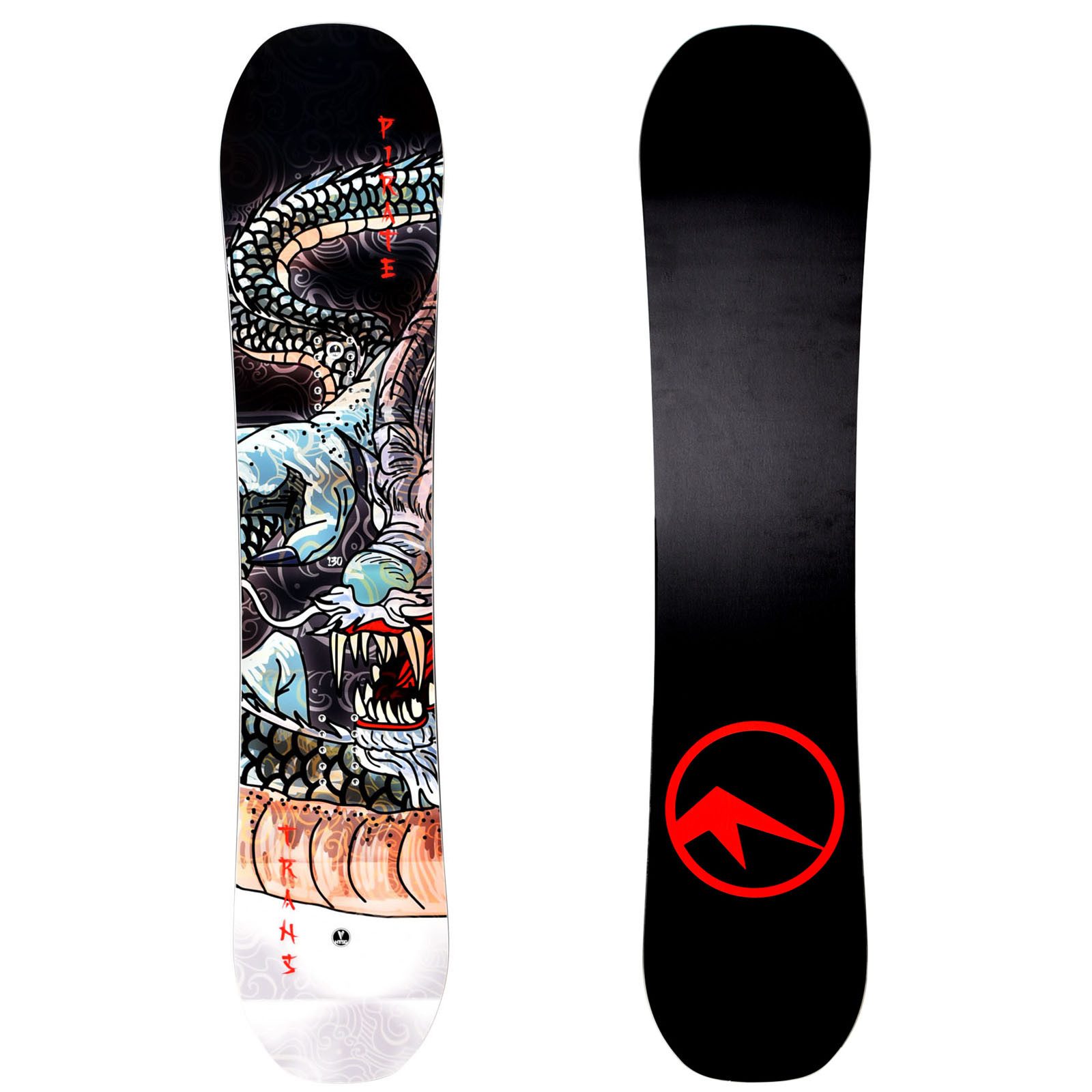 Snowboard Trans Junior Snowboard Pirate Freestyle 140 cm Rot 2024/25