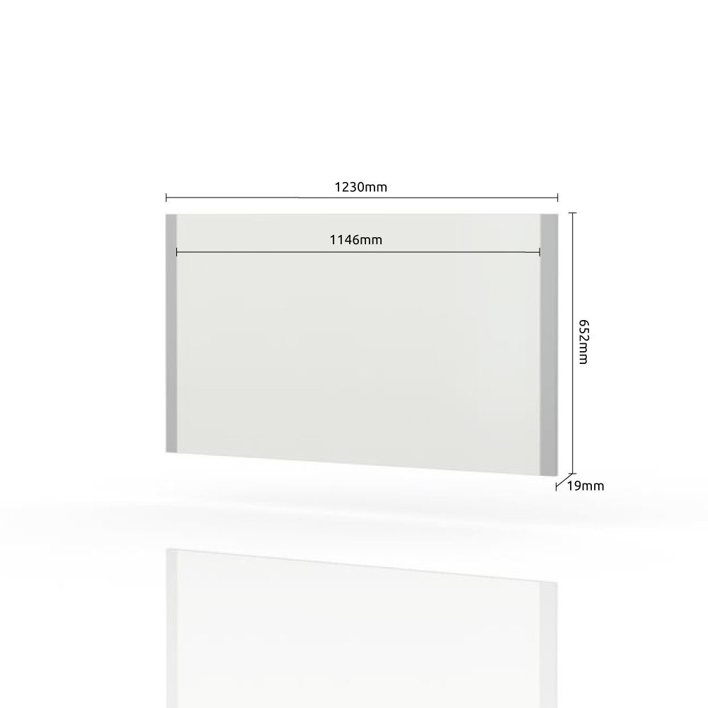 OTTO home Wandspiegel Piano, Maße (B/T/H): 123/2/65 cm