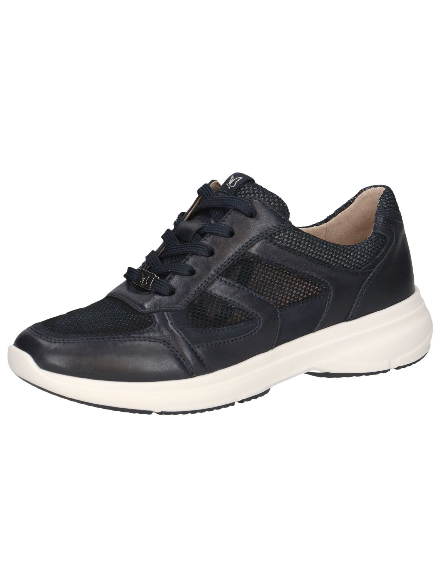 CAPRICE Sneaker Bassa Donna 9-9-23712-29 – Larghezza G, Pelle, Plantare Intercambiabile, Tecnologia CLIMOTION PRO