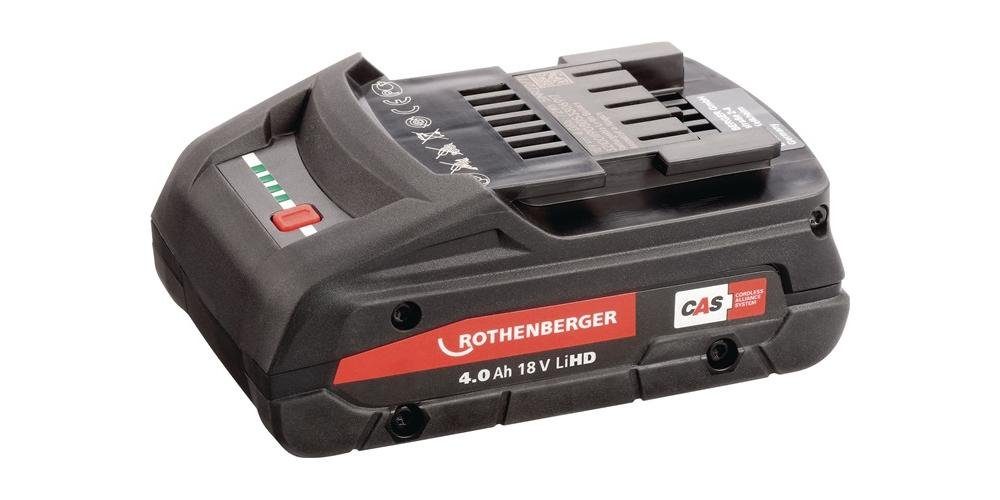Rothenberger Akku CAS 18 V 4,0 Ah Li-HD Akku Batterie