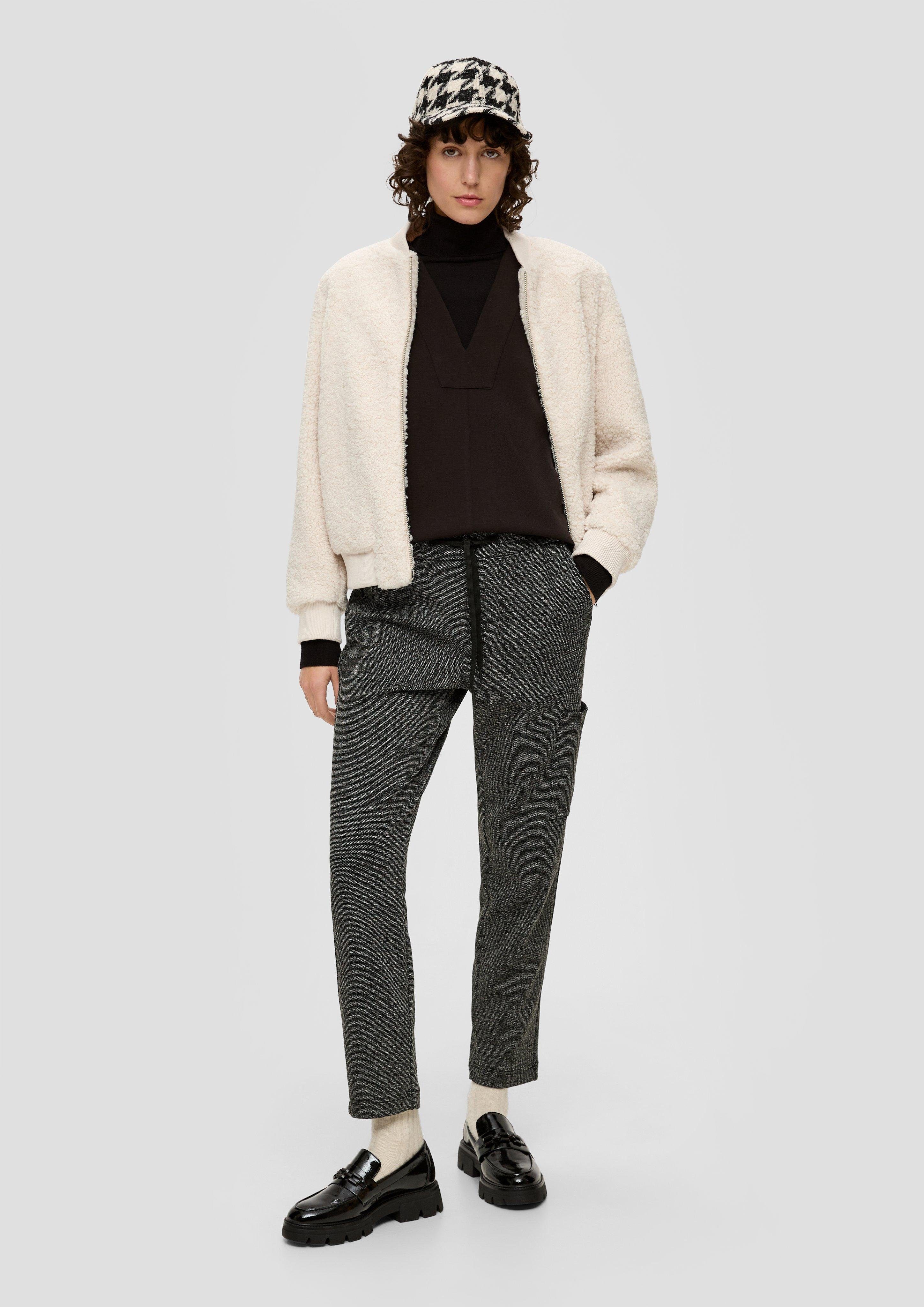 s.Oliver 7/8-Hose Relaxed: Jogpants aus Viskosemix günstig online kaufen