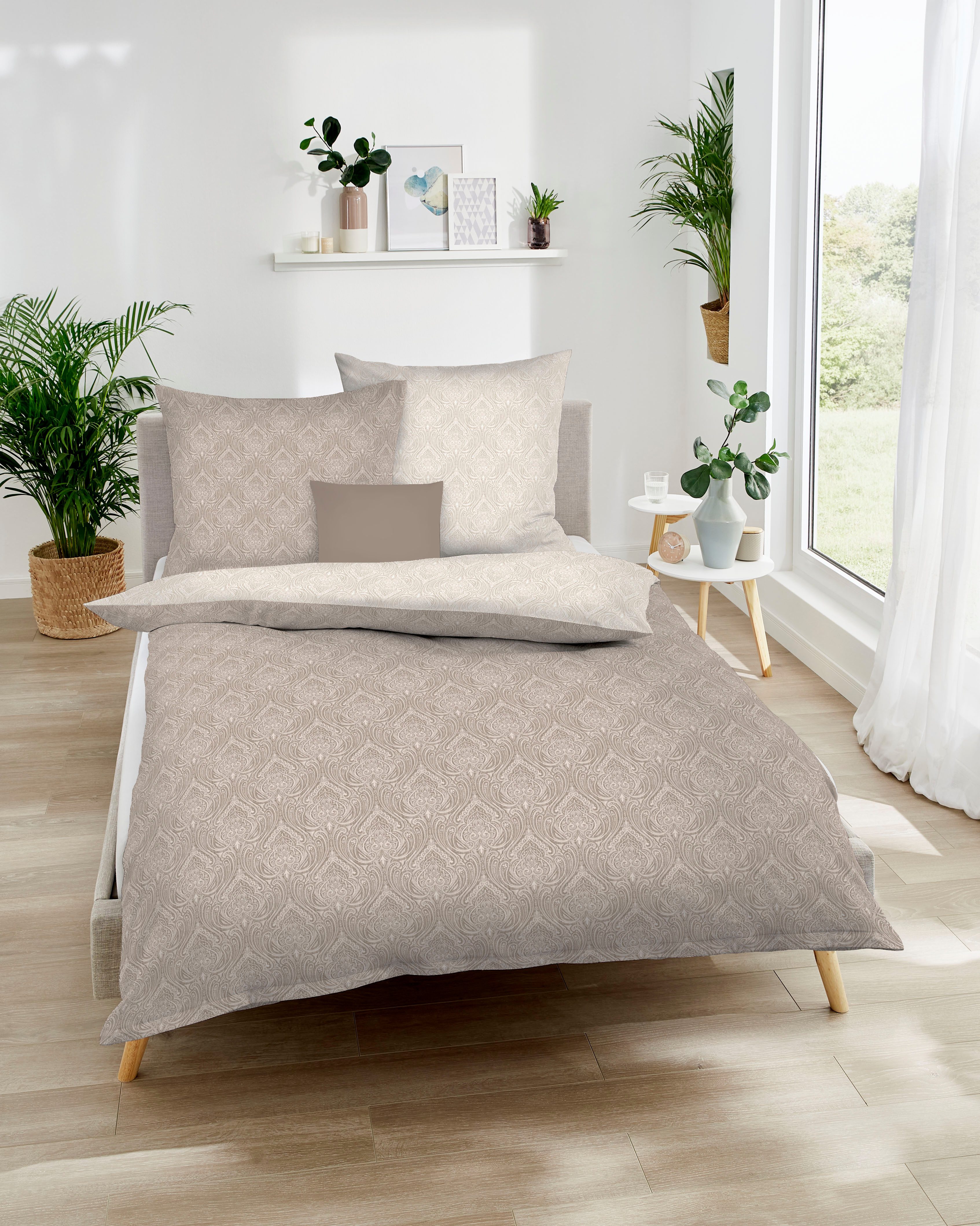 Kaeppel Wendebettwäsche La Ville, Mako-Satin, 2 günstig online kaufen