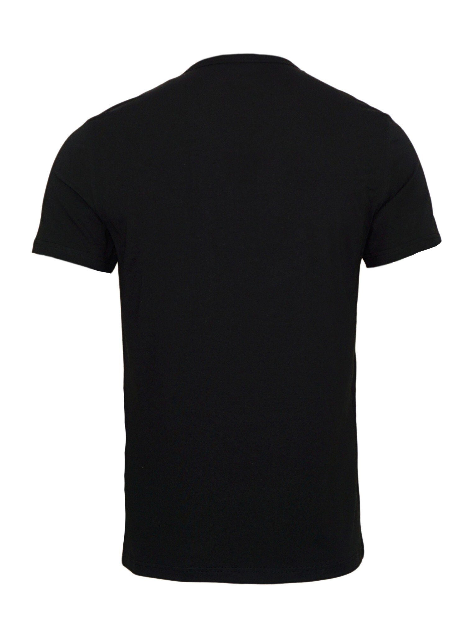 (2-tlg) Pack Schwarz 2 V-Neck Armani Emporio T-Shirt T-Shirts