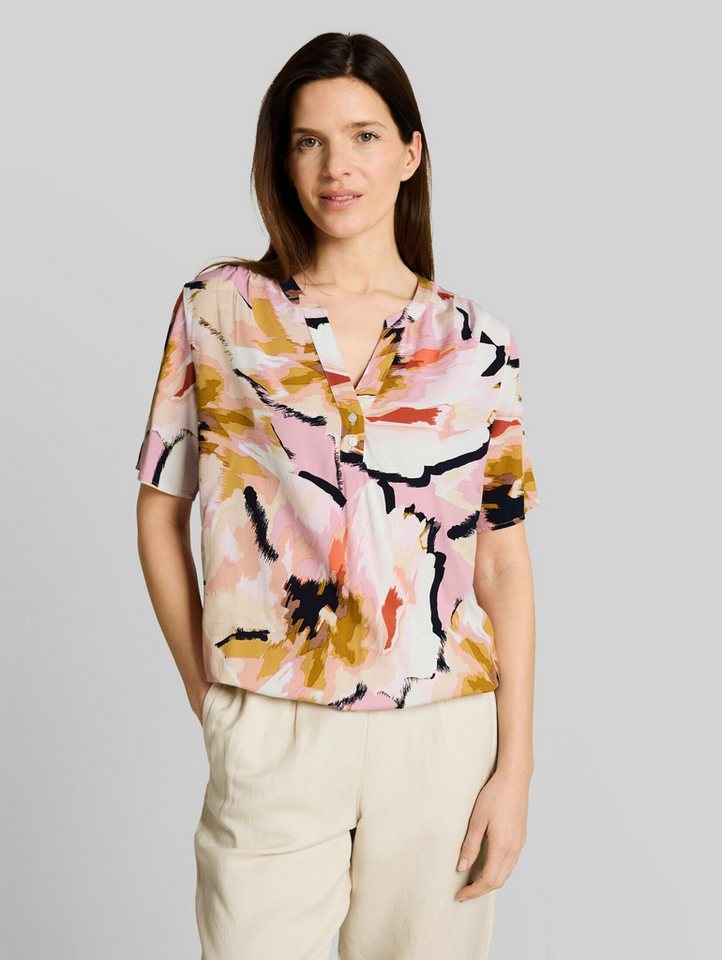 TOM TAILOR Kurzarmbluse Blusen & Shirts Bluse mit Muster