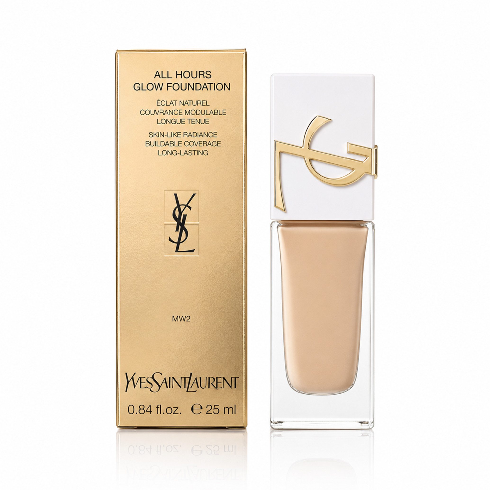 YVES SAINT LAURENT Foundation Yves Saint Laurent All Hours Glow MW2 Foundation 25ml