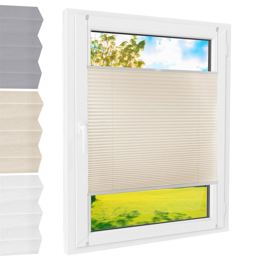 Foxx Plissee Plissee Klemmfix creme 35x100 günstig online kaufen