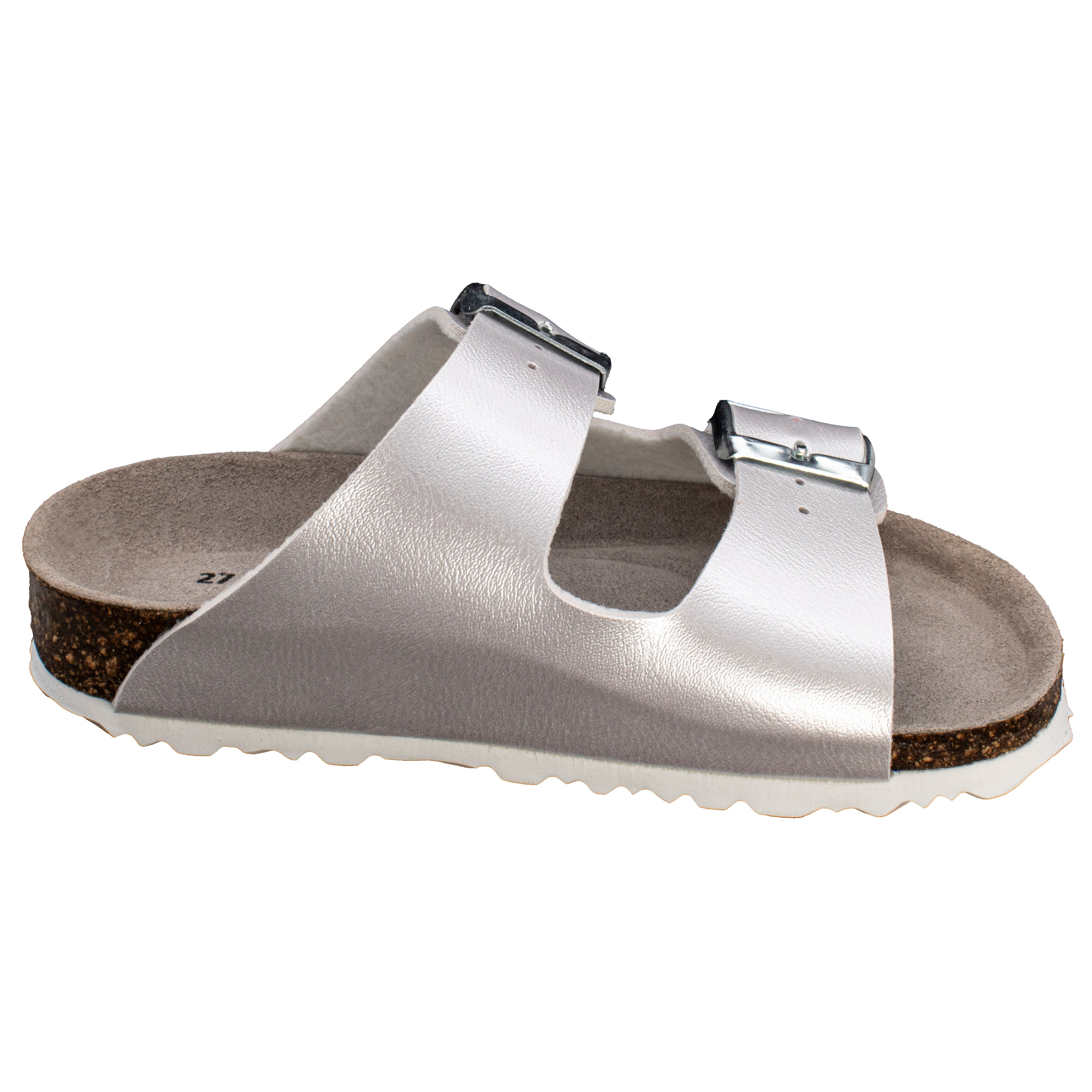 Fischer-Markenschuh Hawaii Pantolette aus Vegano (Lederimitat), mit Fleecef günstig online kaufen