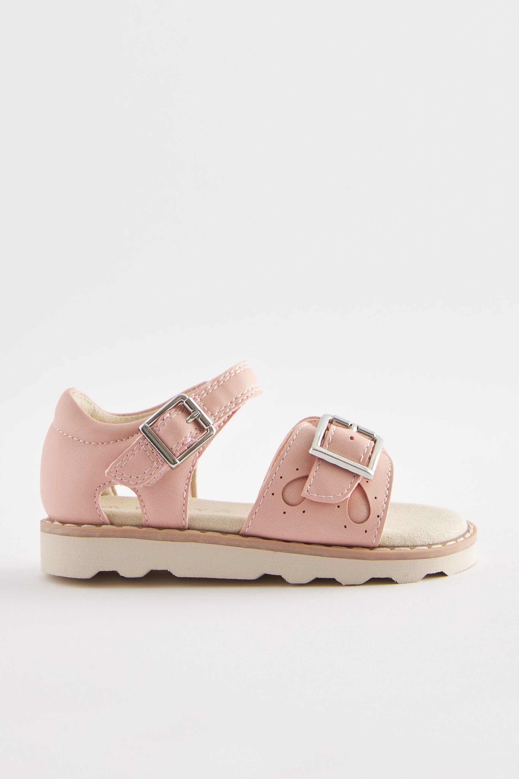 Next Sandalen mit geschlossener (1-tlg) Sandale Ferse Pink