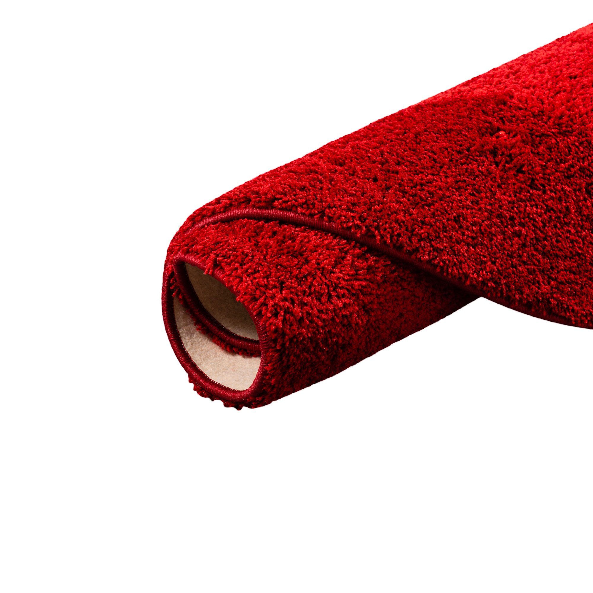 Snapstyle Hochflor-Teppich Hochflor Shaggy Teppich Palace Rund, Rund, Höhe: 36 mm