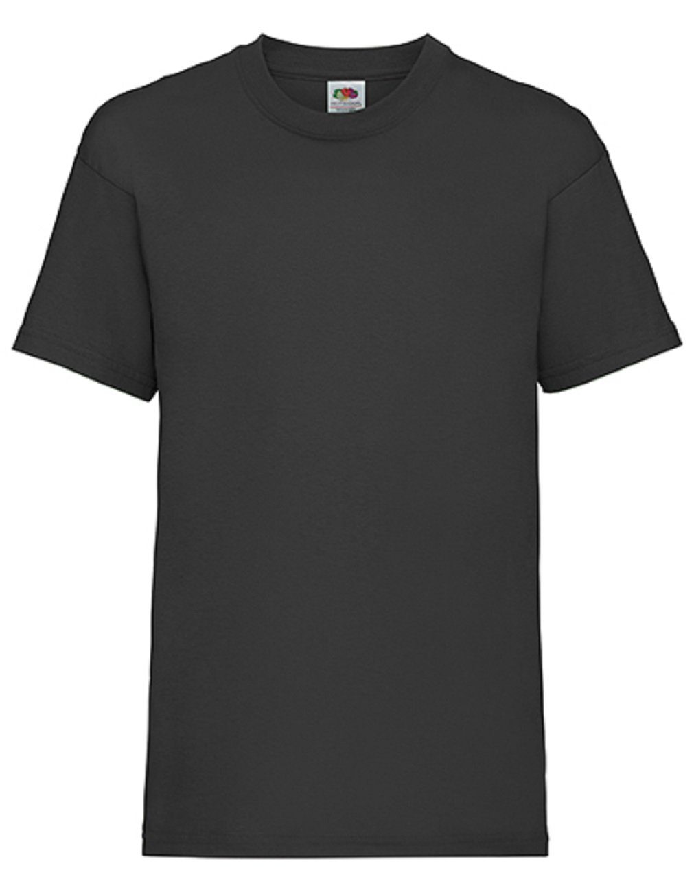 Fruit of the Loom T-Shirt Kinder T-Shirt für Mädchen u. Jungen im 2er/3er Pack - 100% Baumwolle (3-tlg) Gr. 92 bis 164 - verschiedene Farben