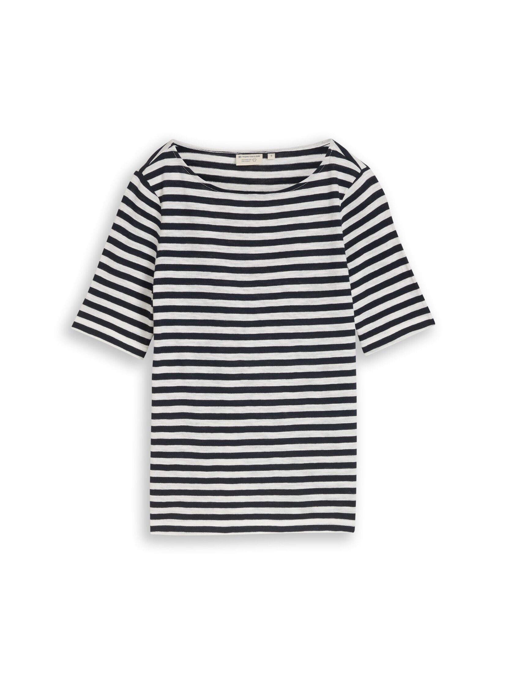 TOM TAILOR T-Shirt T-Shirt T-Shirt mit Streifenmuster