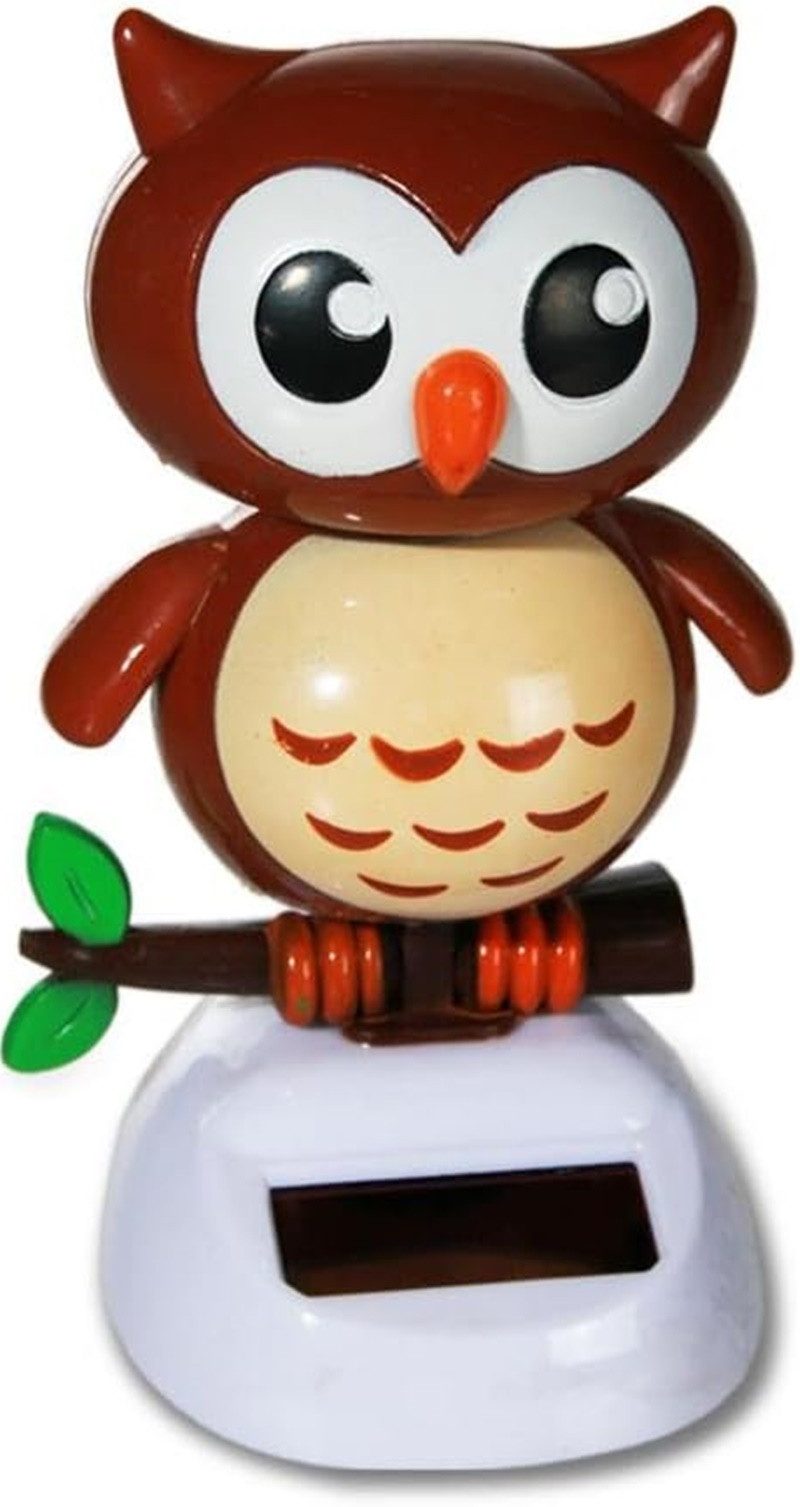 Ebaxx Dekofigur Solar Wackelfigur Eule Skelett günstig online kaufen