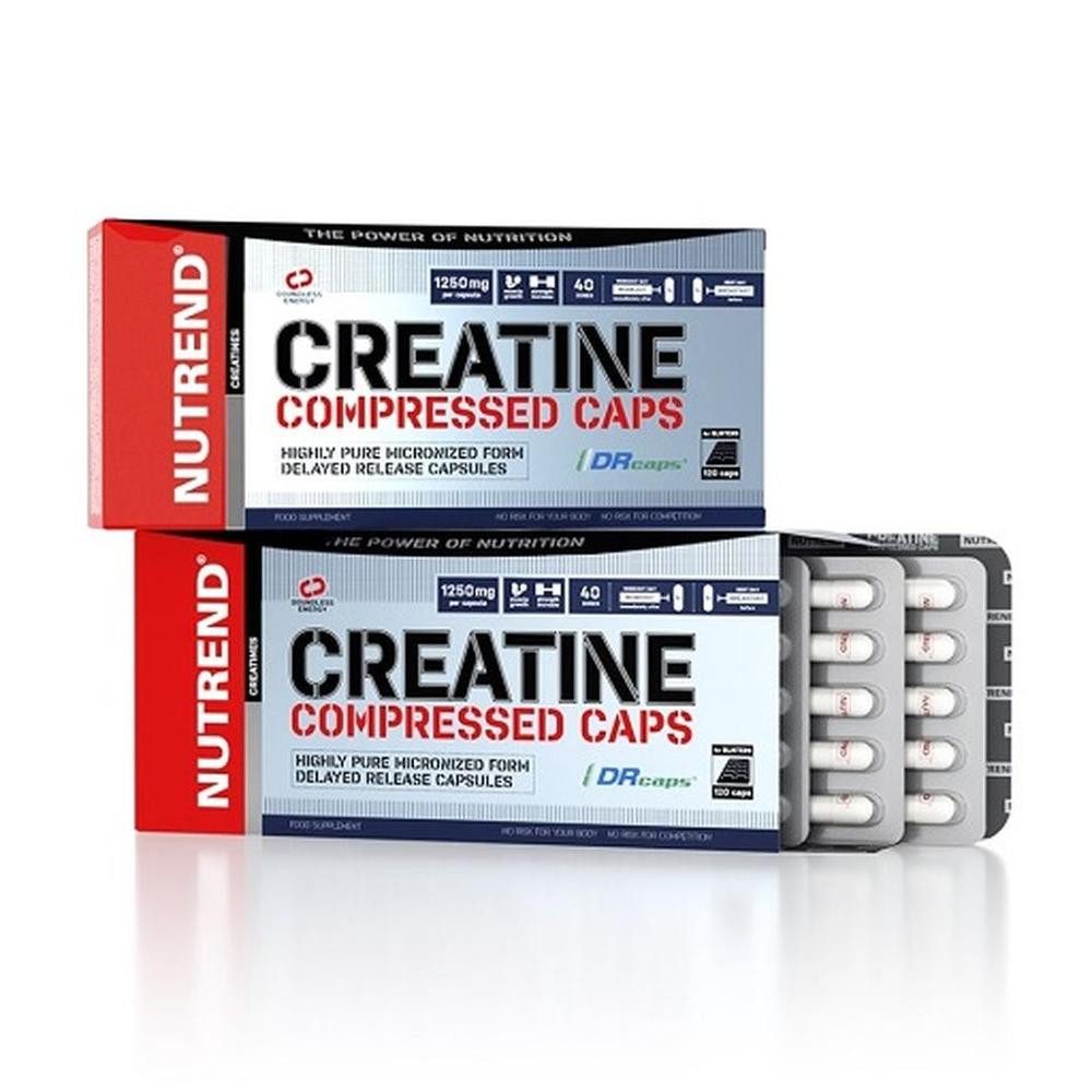 NUTREND Nutrend Creatine Compressed Caps, 120 Kapseln, 120 St.