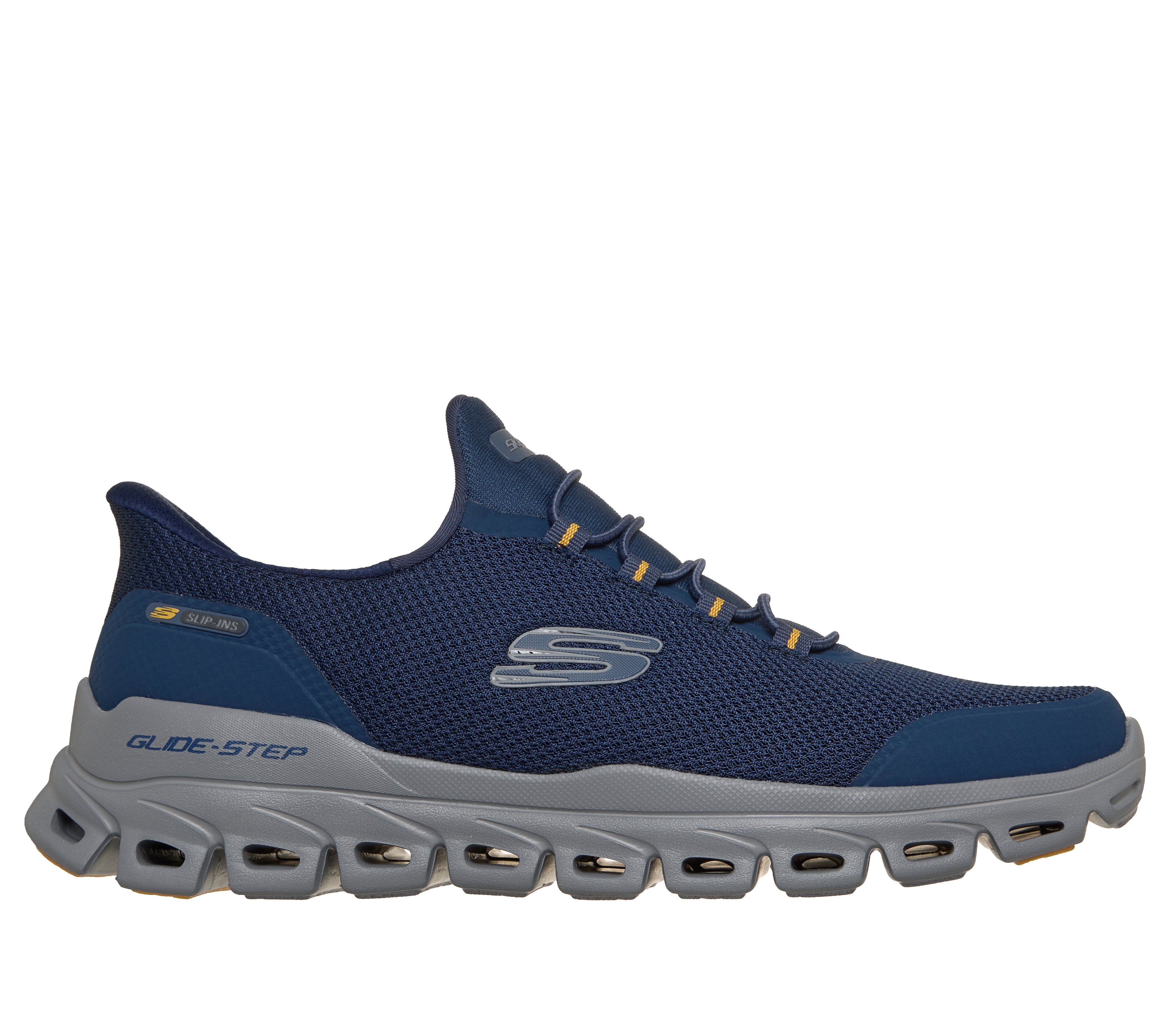 Skechers GLIDE-STEP- Slip-On Sneaker Schlupfschuh, Halbschuh, Freizeitschuh, Memory Foam, Maschinenwäsche – Bild 4 von 5