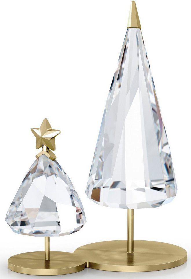 Swarovski Dekoobjekt Holiday Magic Weihnachtsbaum Duo, 5596790 (1 St),  Swarovski® Kristall