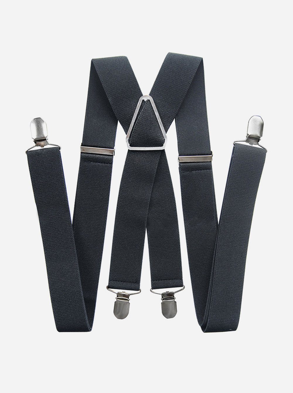axy Hosenträger »Herren Hosenträger 4 Stabile Clips XForm« 3,5cm Breit verstellbar und