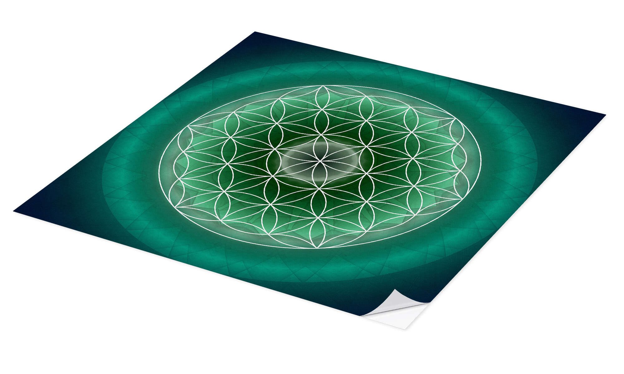 Posterlounge Wandbild Blume des Lebens 11, günstig online kaufen