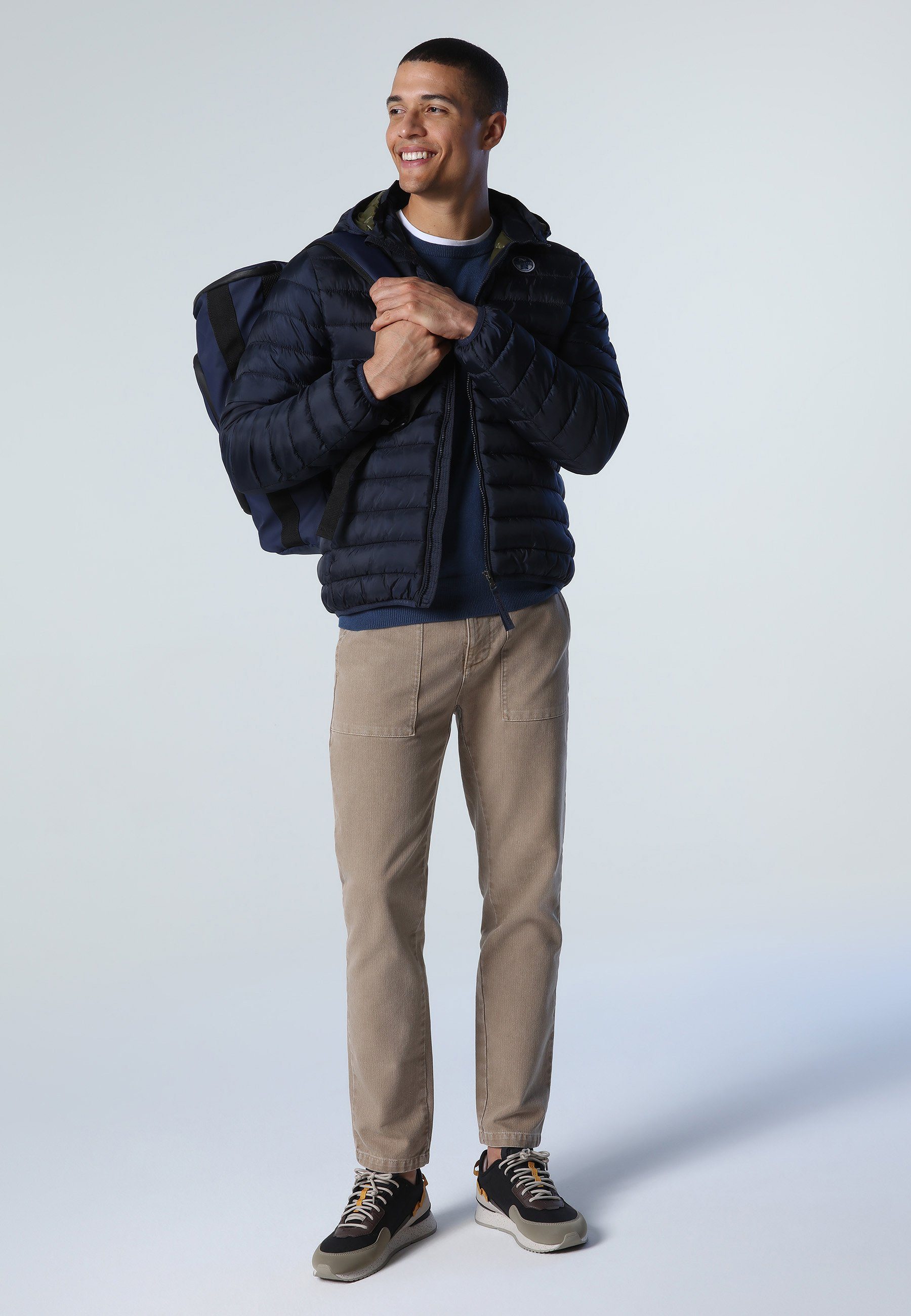 Skye BLUE Sails Übergangsjacke Puffer Jacket North NAVY Kurzjacke