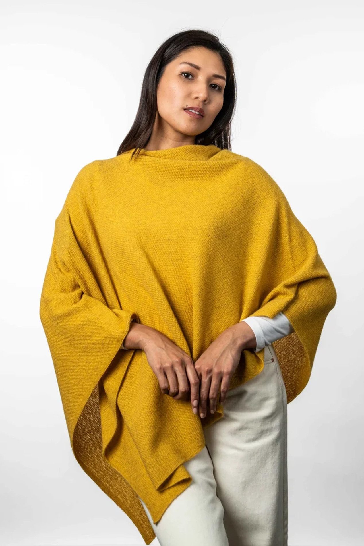 Koru Knitwear Strickponcho Koru Two Way Poncho