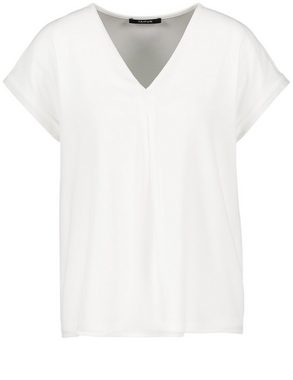 Taifun Kurzarmshirt Blusenshirt mit Chiffon-Layer