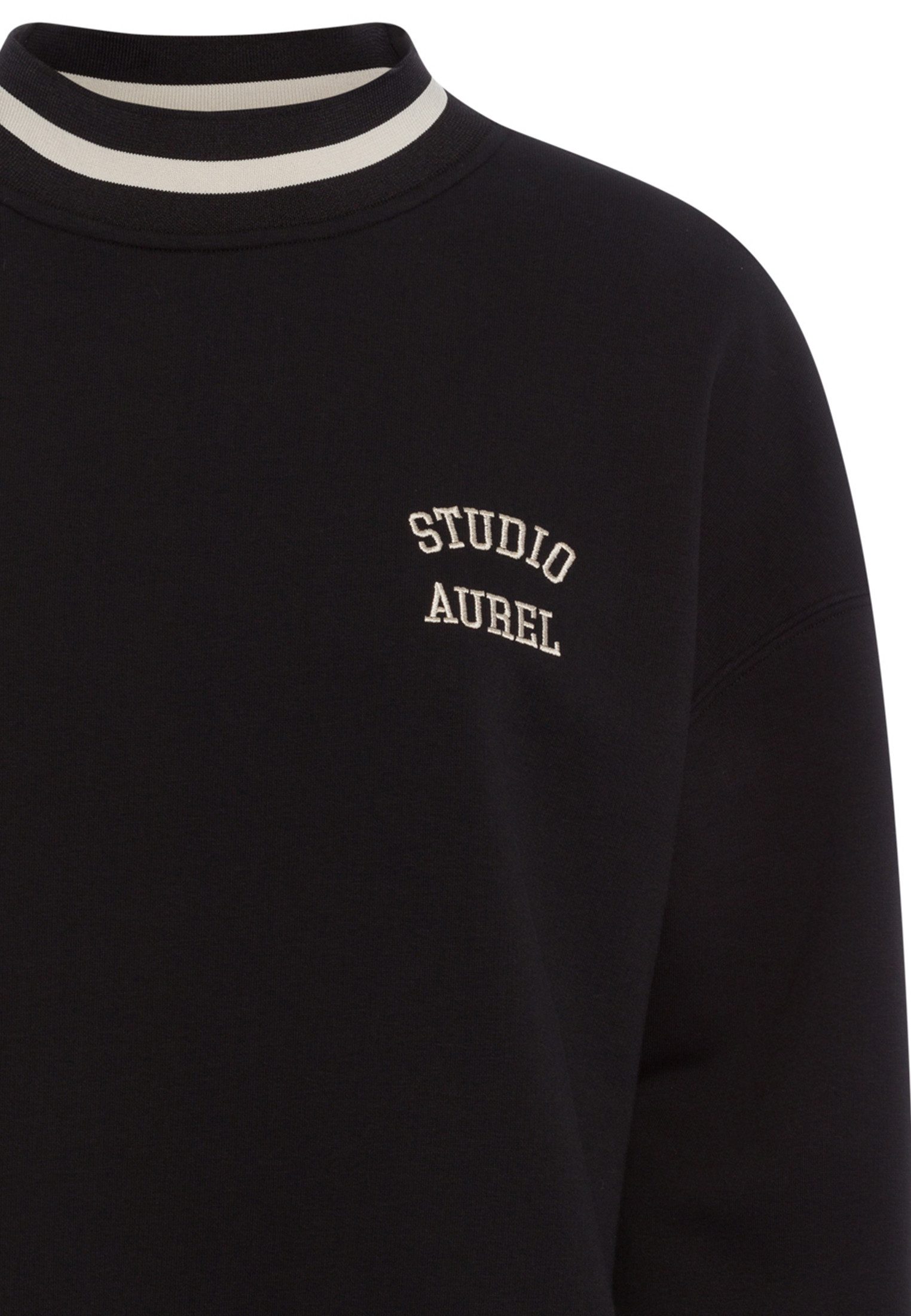 MARC AUREL Sweatshirt mit Logostick