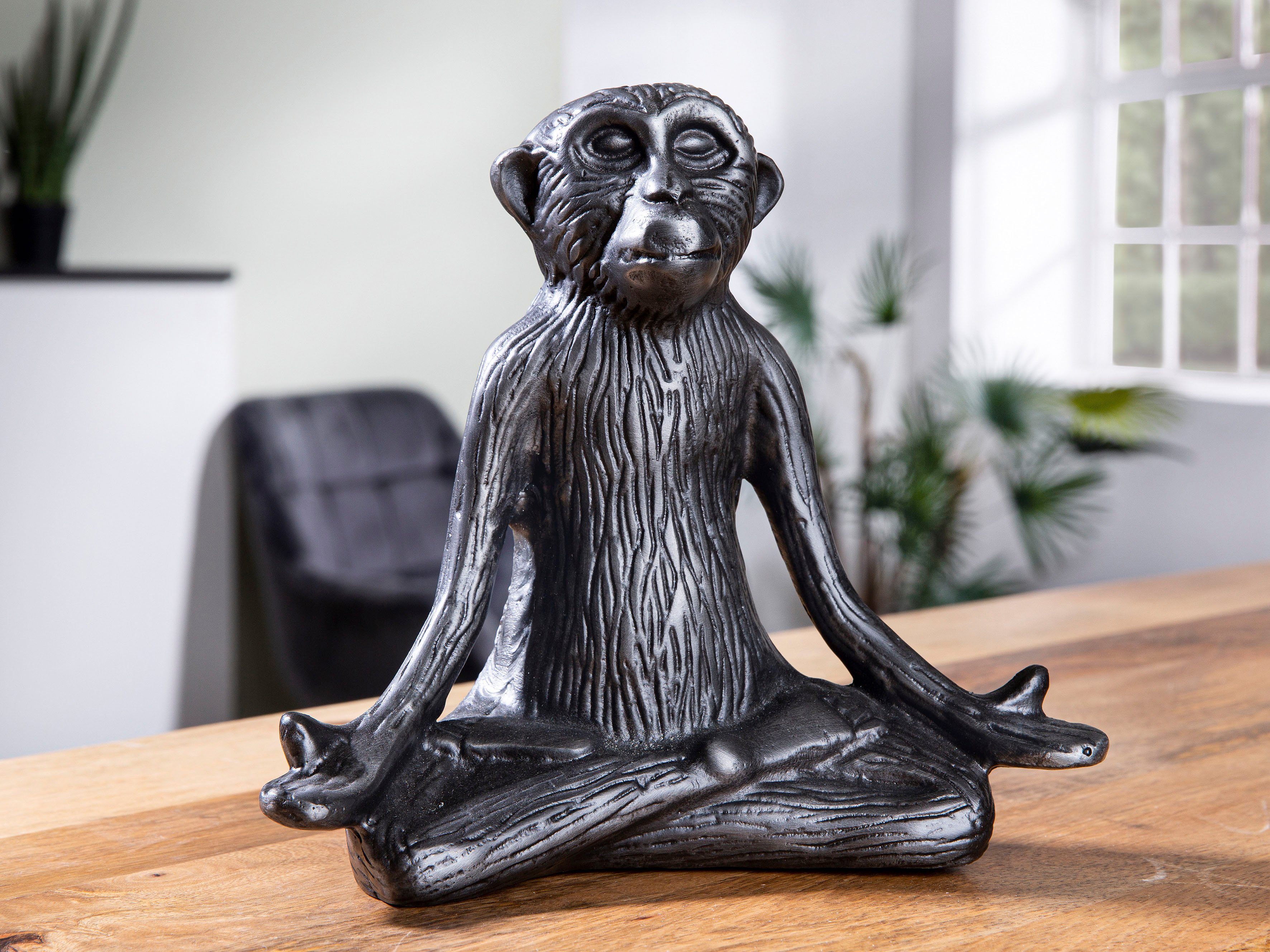 GILDE Tierfigur Skulptur Monkey (1 St)