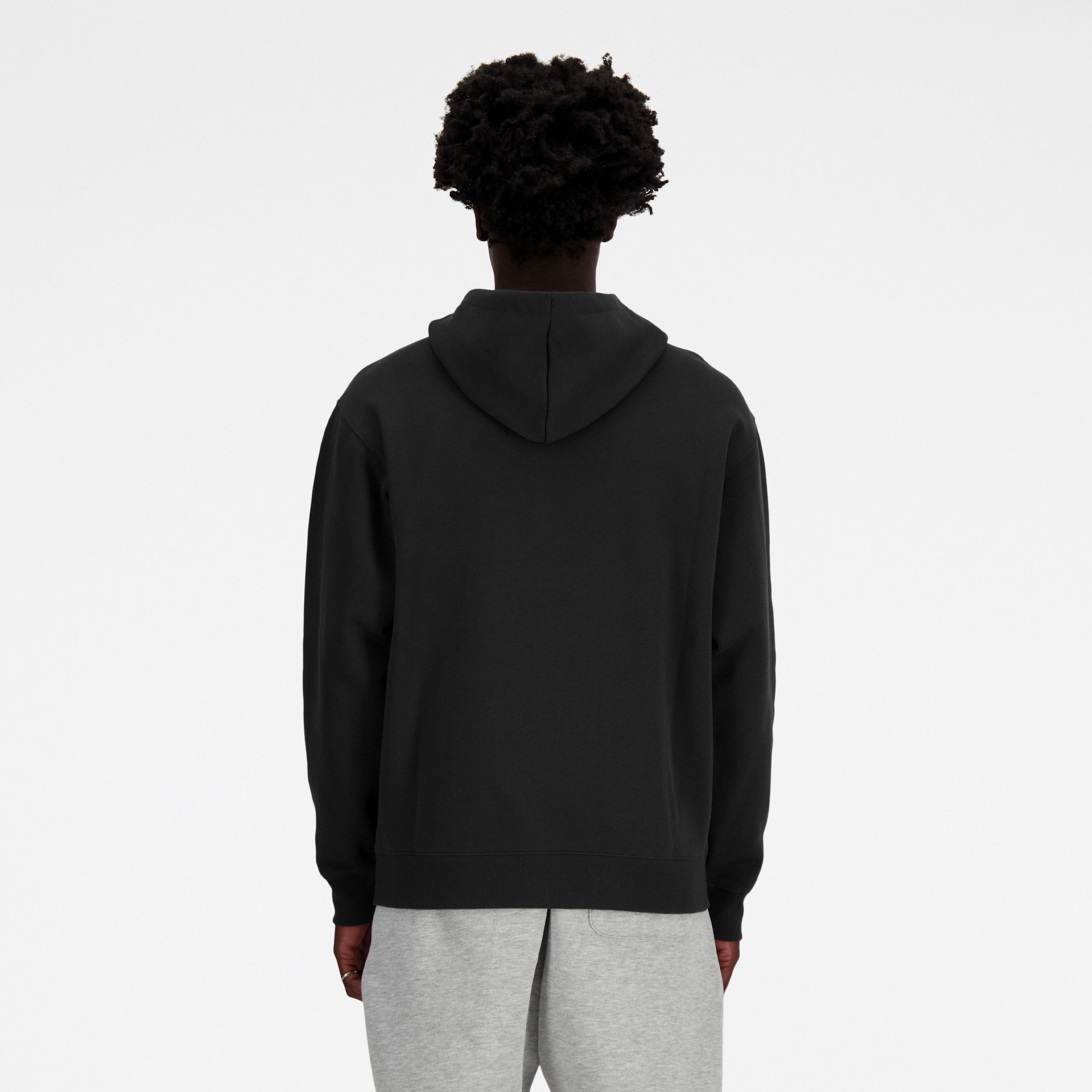 New Balance Kapuzensweatjacke mit Kapuze, aus Baumwolle und Polyester, in den Größen S bis XXL