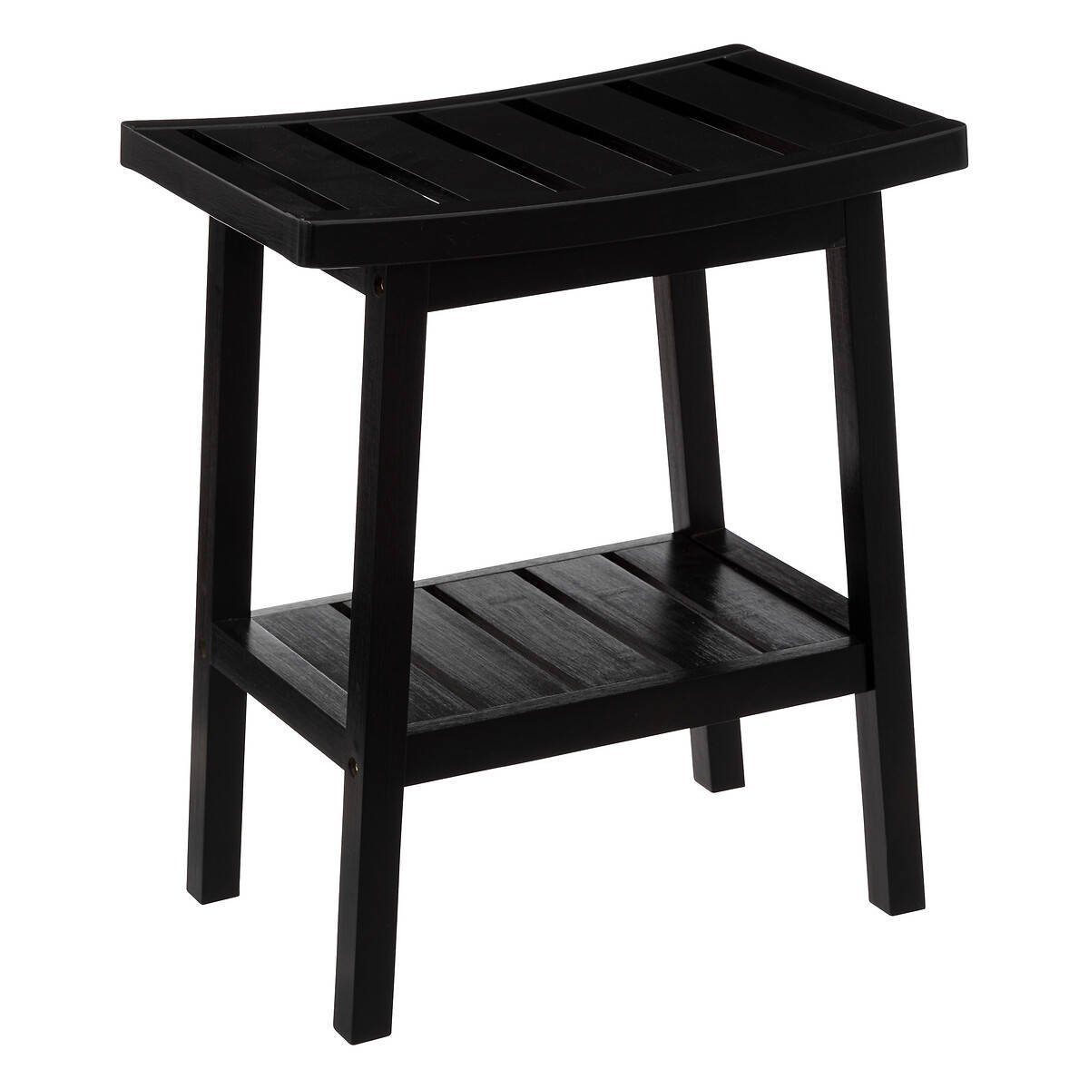 5five Simply Smart Dusch- und Badhocker Badhocker BAMBOO mit Ablage, belastbar bis 80 kg