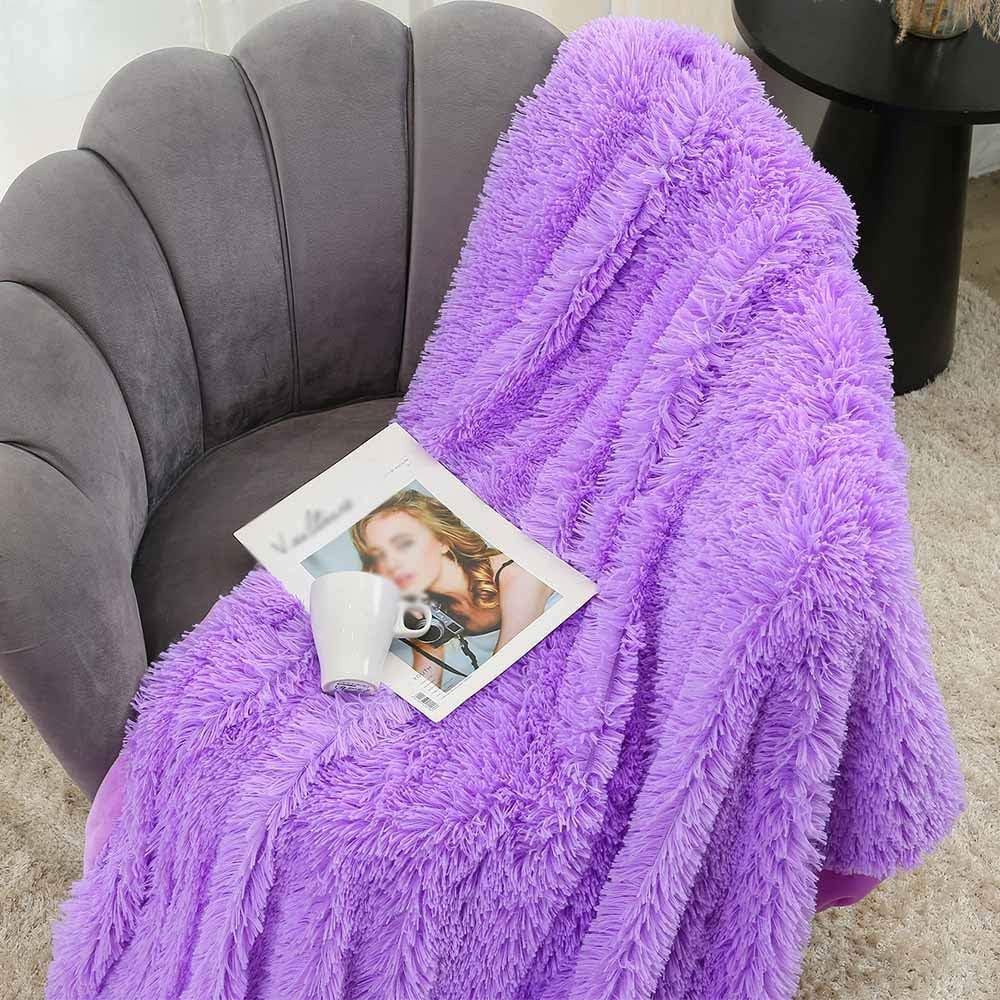Wohndecke Kuscheldecke Flauschig,Ultraweiche Fleecedecke Leichte Warme Sofadecke, TUWENA, Wohn Kuscheldecke, Gemütliche Couchdecke, Atmungsaktiv & Pflegeleicht – Bild 4 von 5